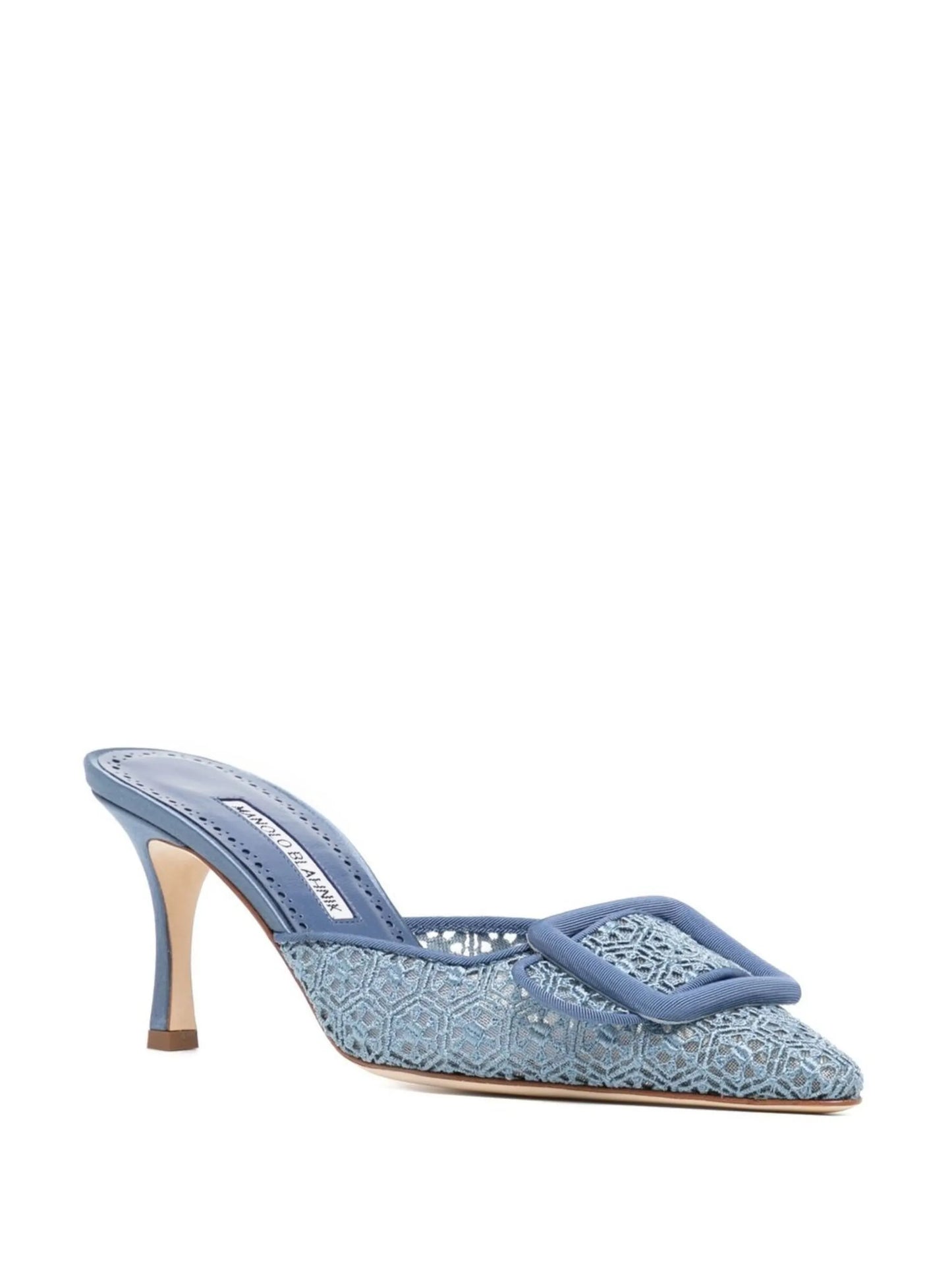 Maysalebi 70mm buckle-detail mules