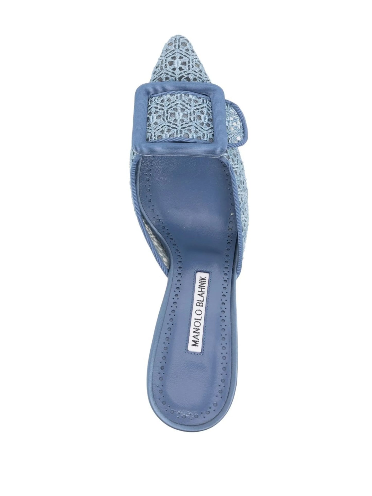 Maysalebi 70mm buckle-detail mules