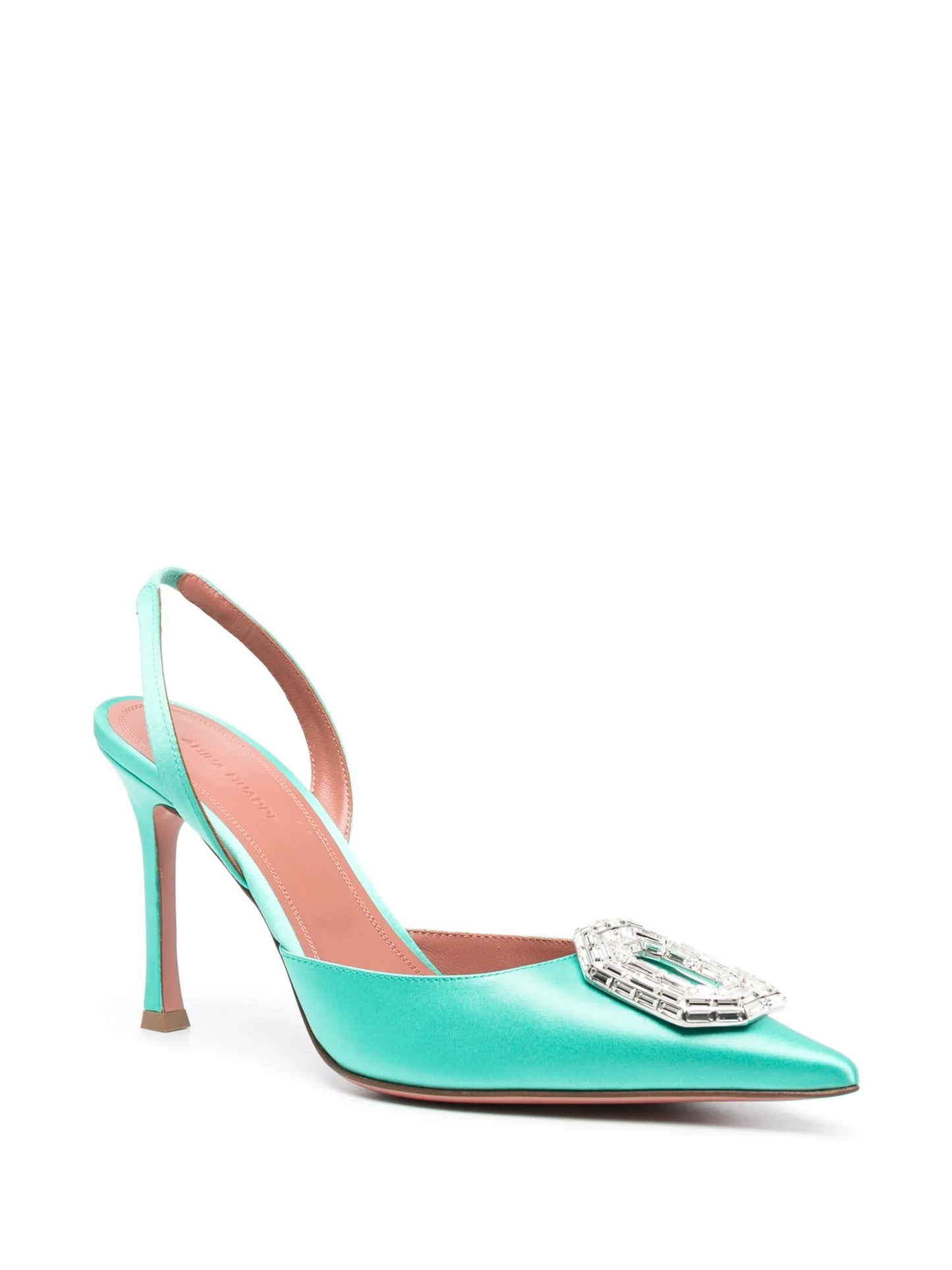 Camelia Sling 90mm satin pumps