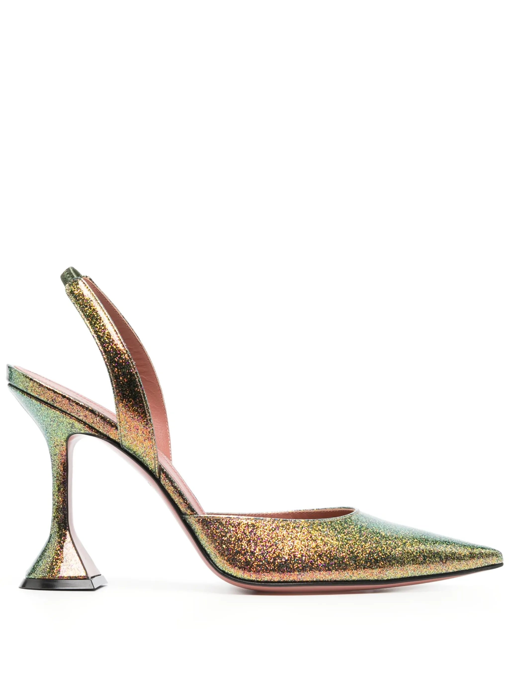 Holli 95mm slingback pumps