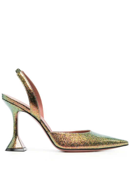 Holli 95mm slingback pumps