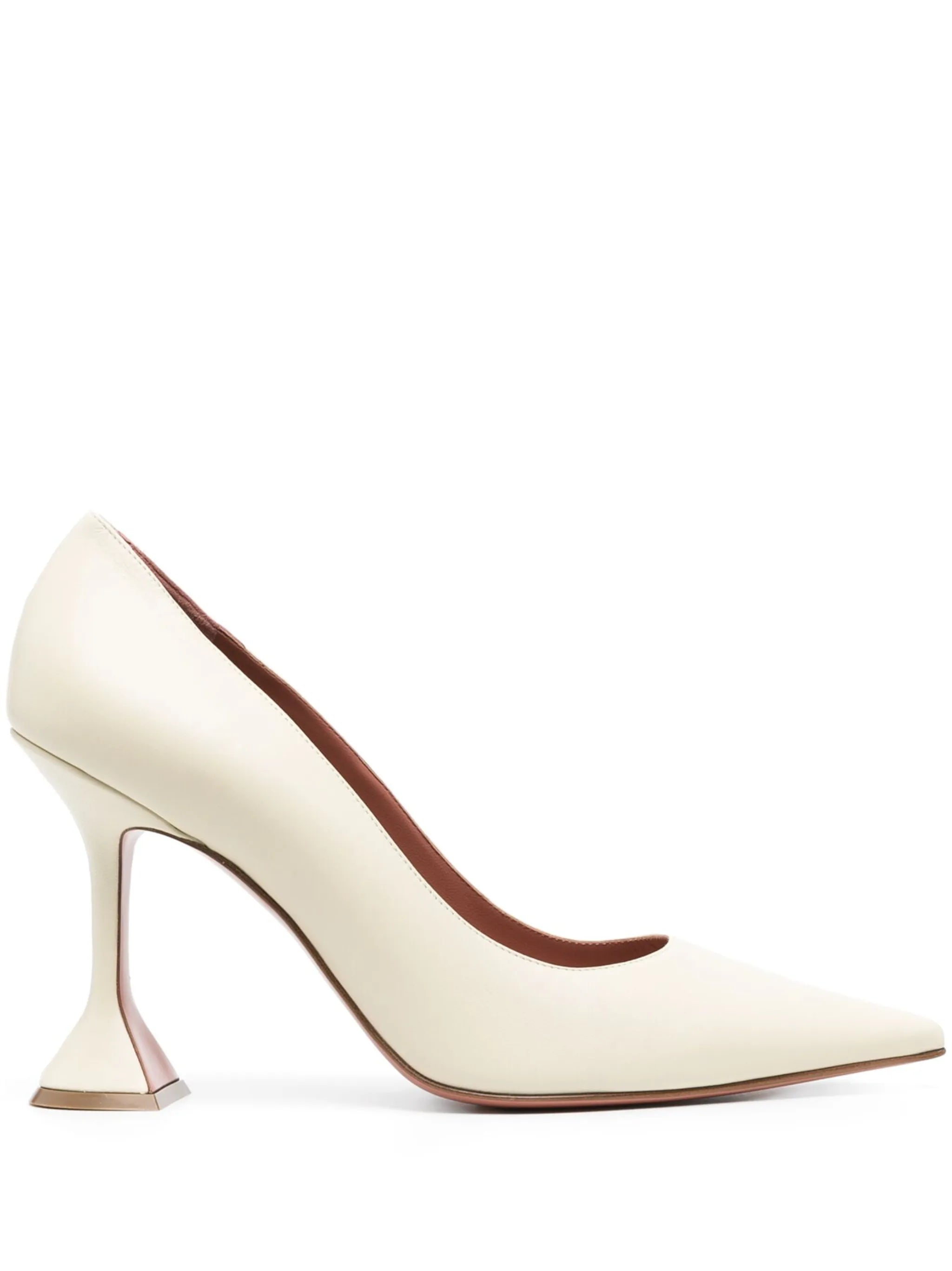 Ami 95mm leather pumps