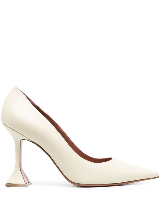 Ami 95mm leather pumps