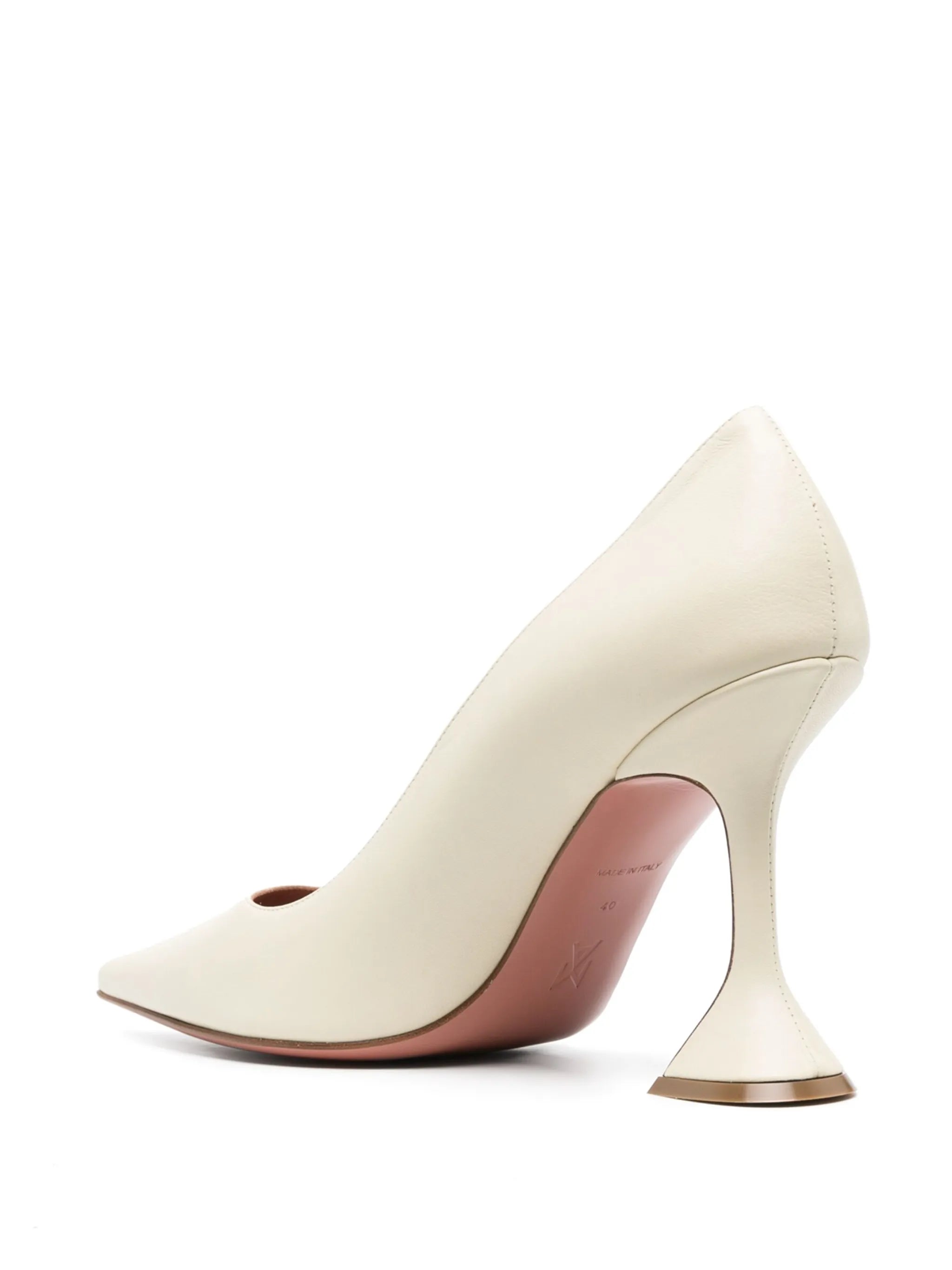 Ami 95mm leather pumps