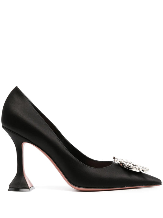 Begum crystal-embellished 95mm pumps