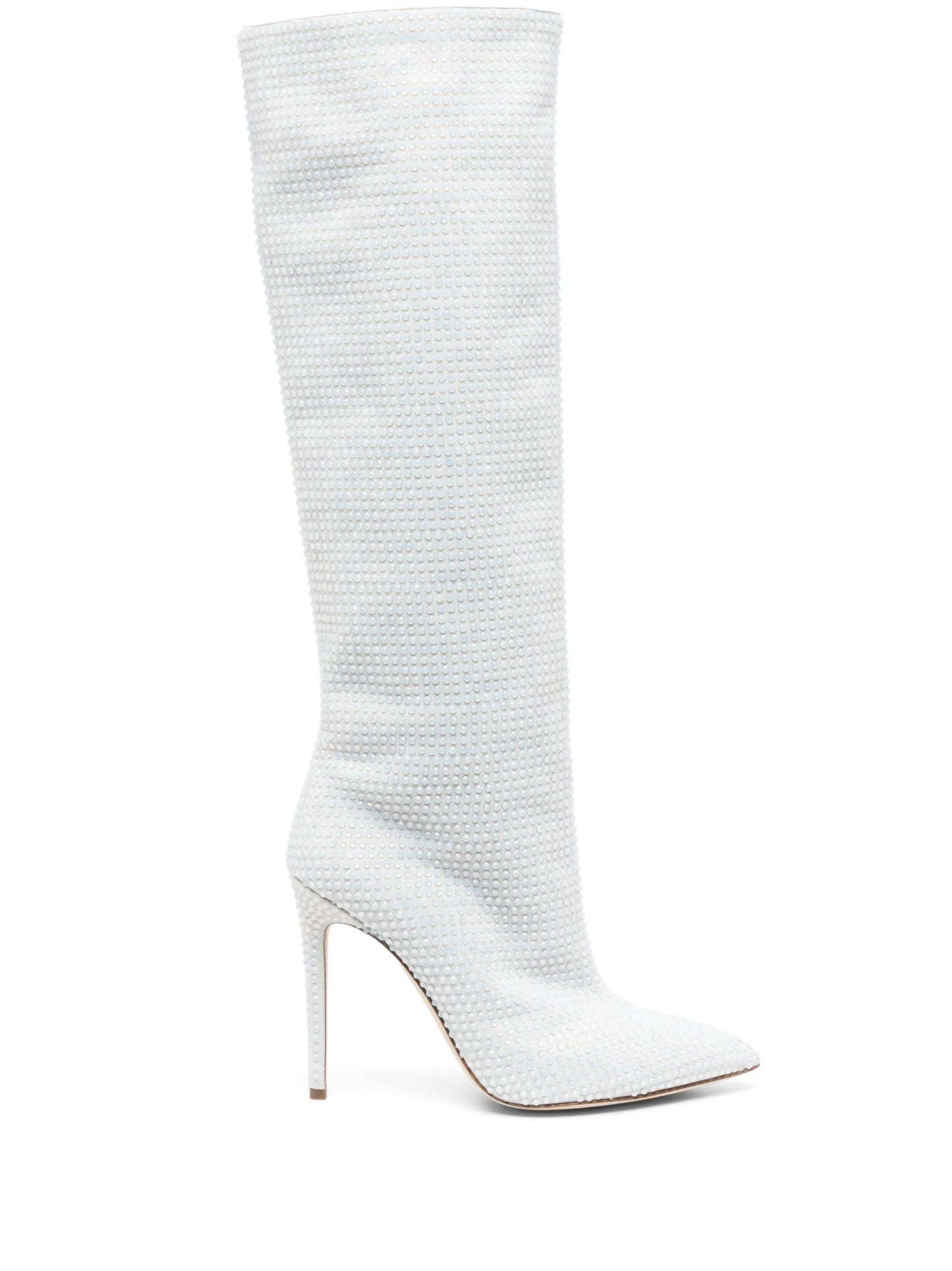 Holly 115mm crystal-embellished knee-high boots
