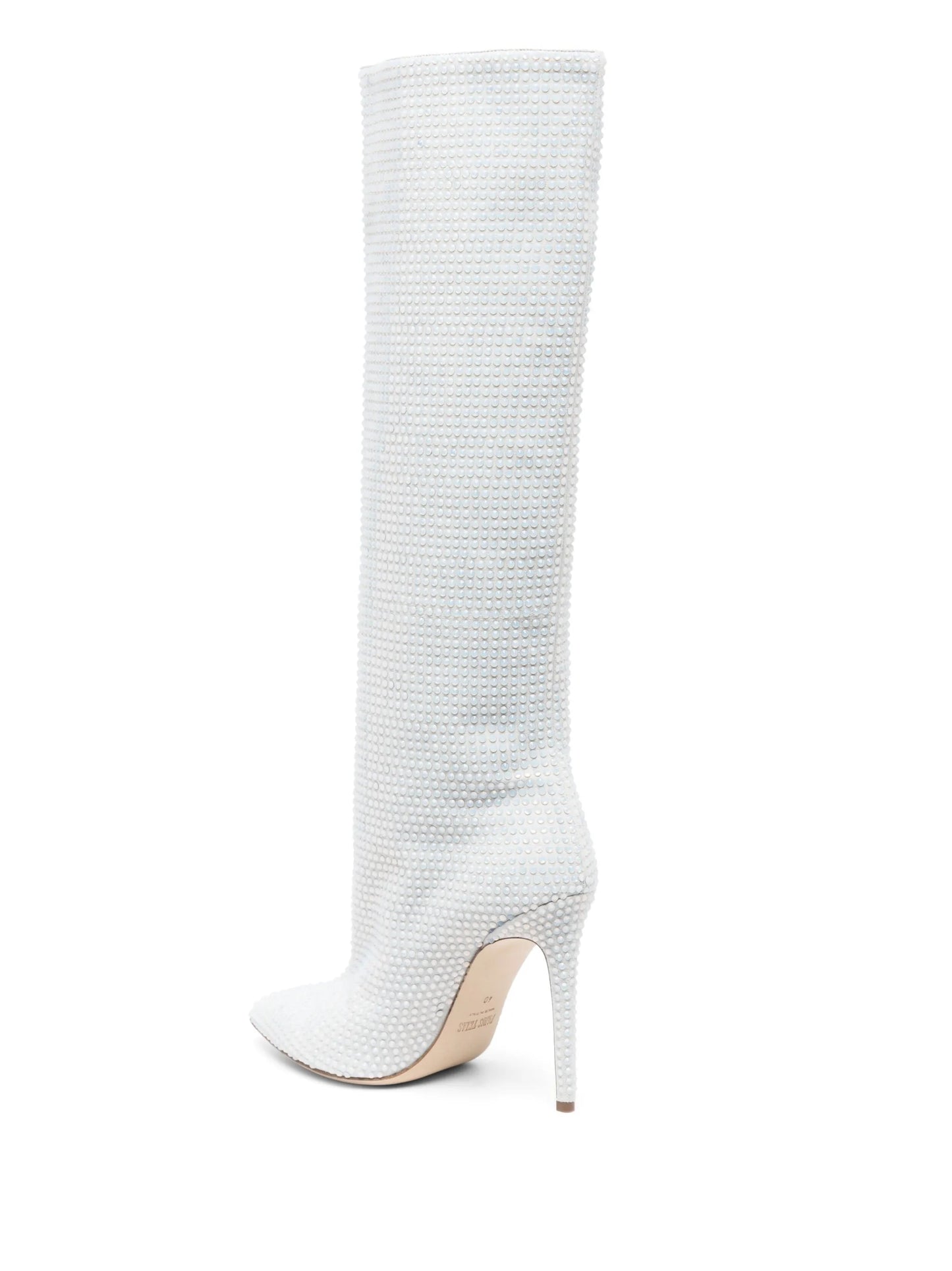 Holly 115mm crystal-embellished knee-high boots