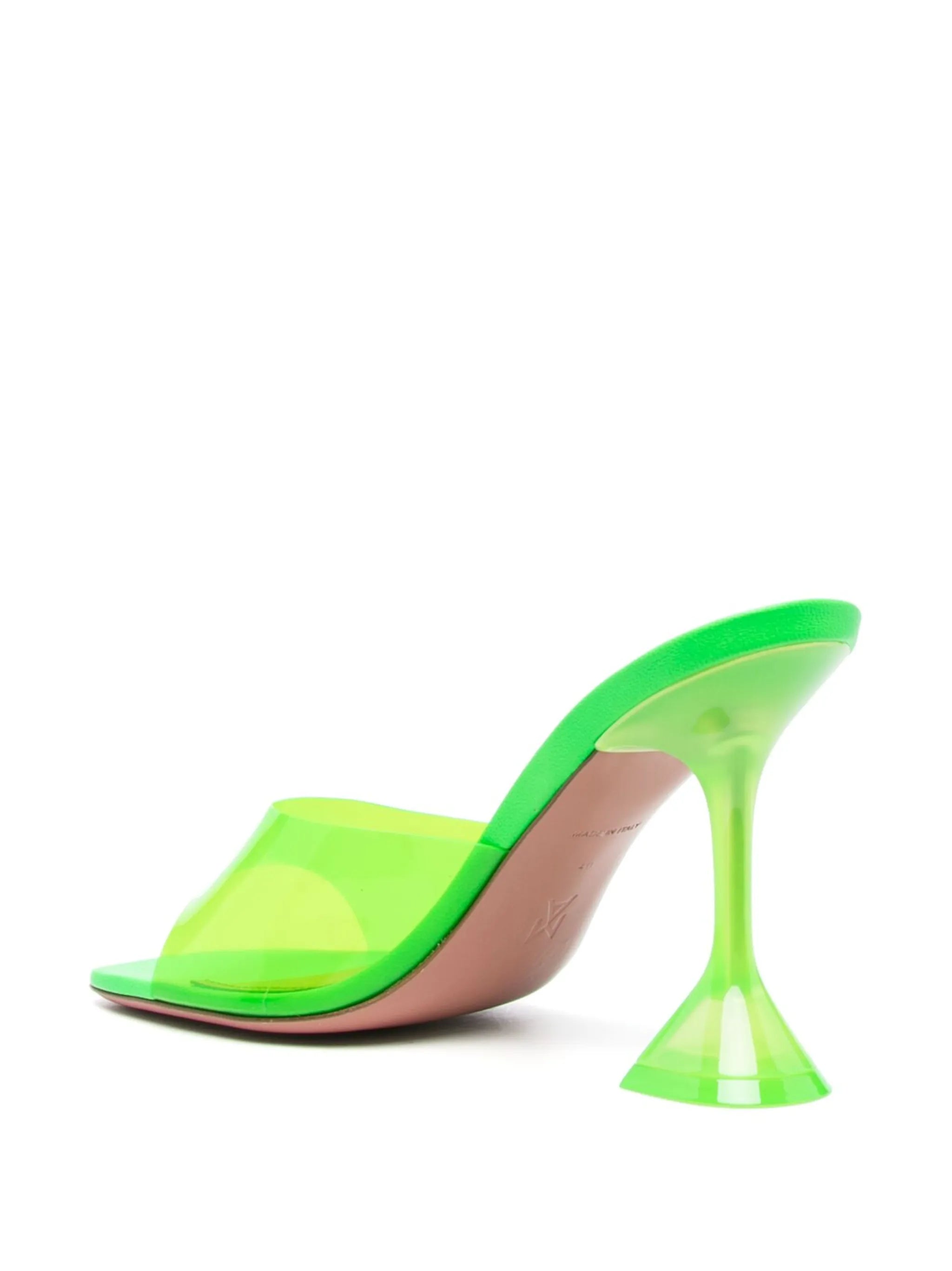 Lupita 95mm transparent sandals