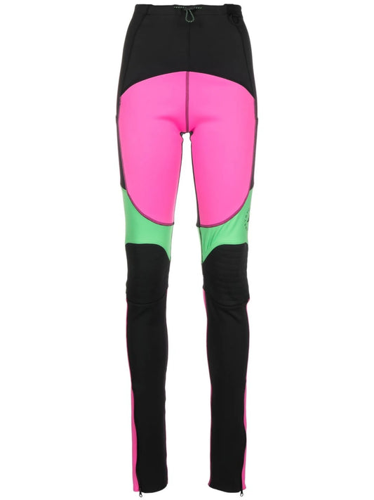colour-block panelled leggings