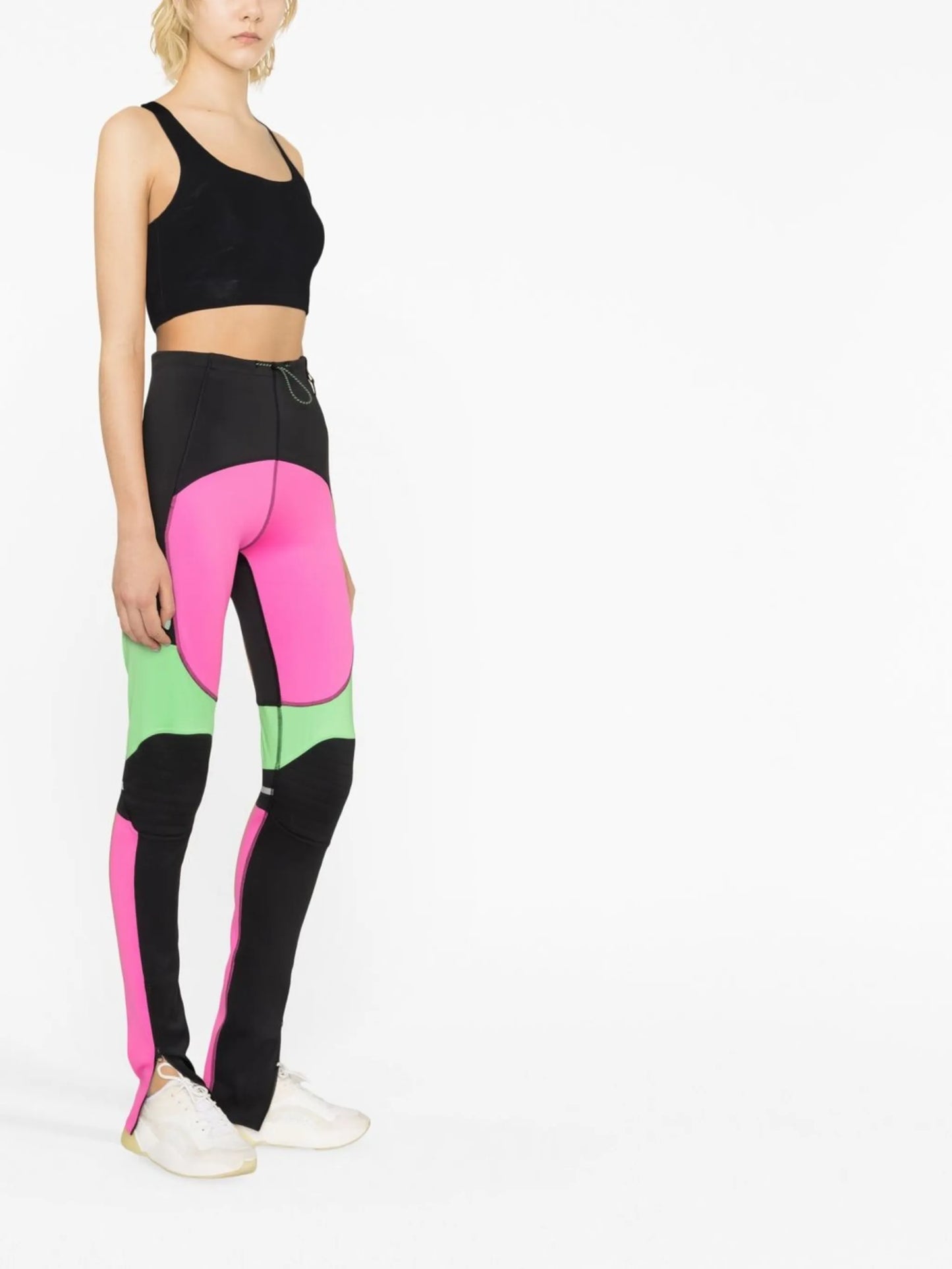 colour-block panelled leggings