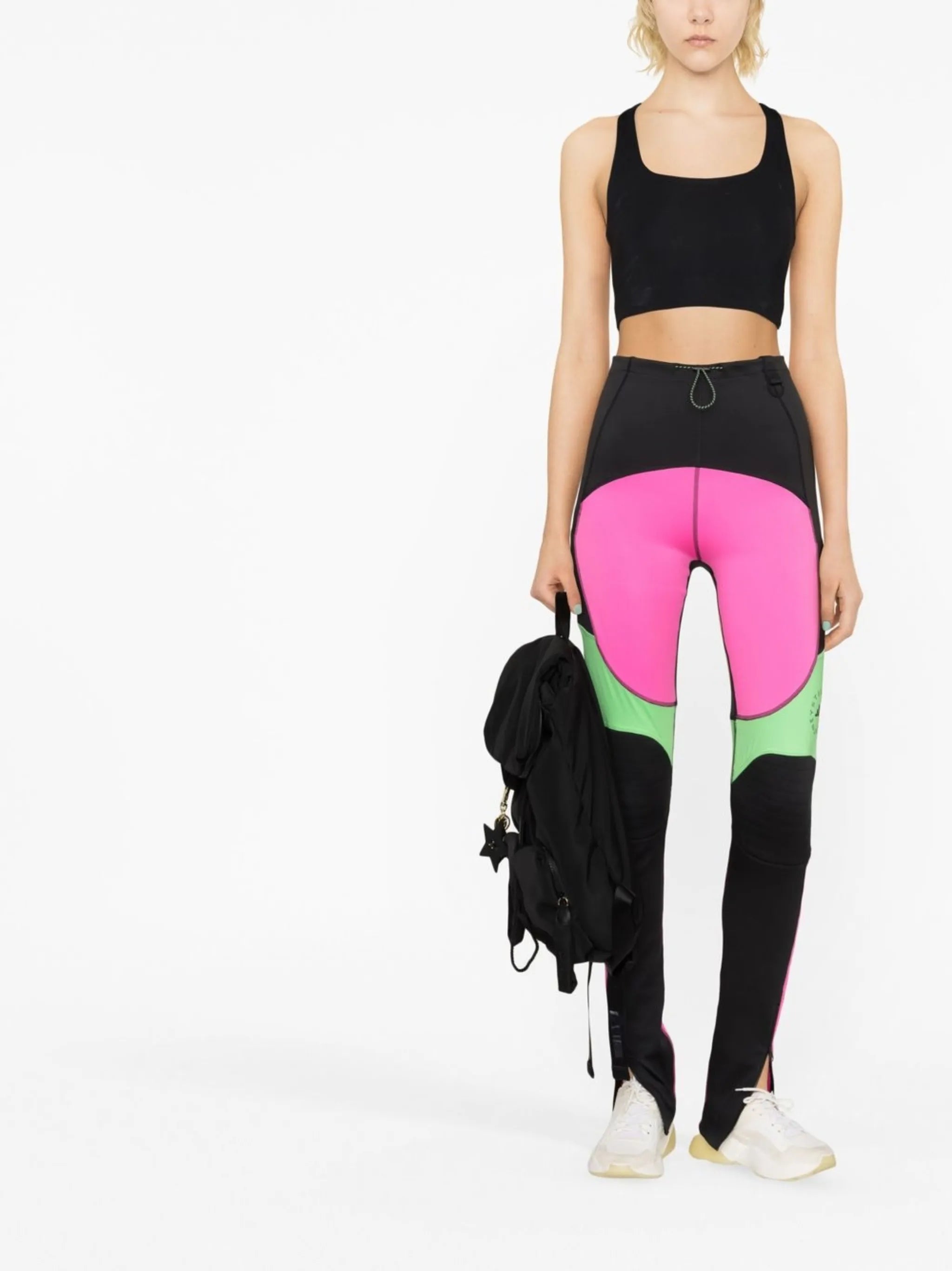 colour-block panelled leggings