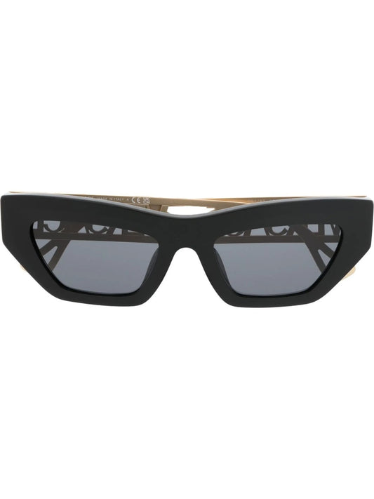logo-plaque cat-eye sunglasses