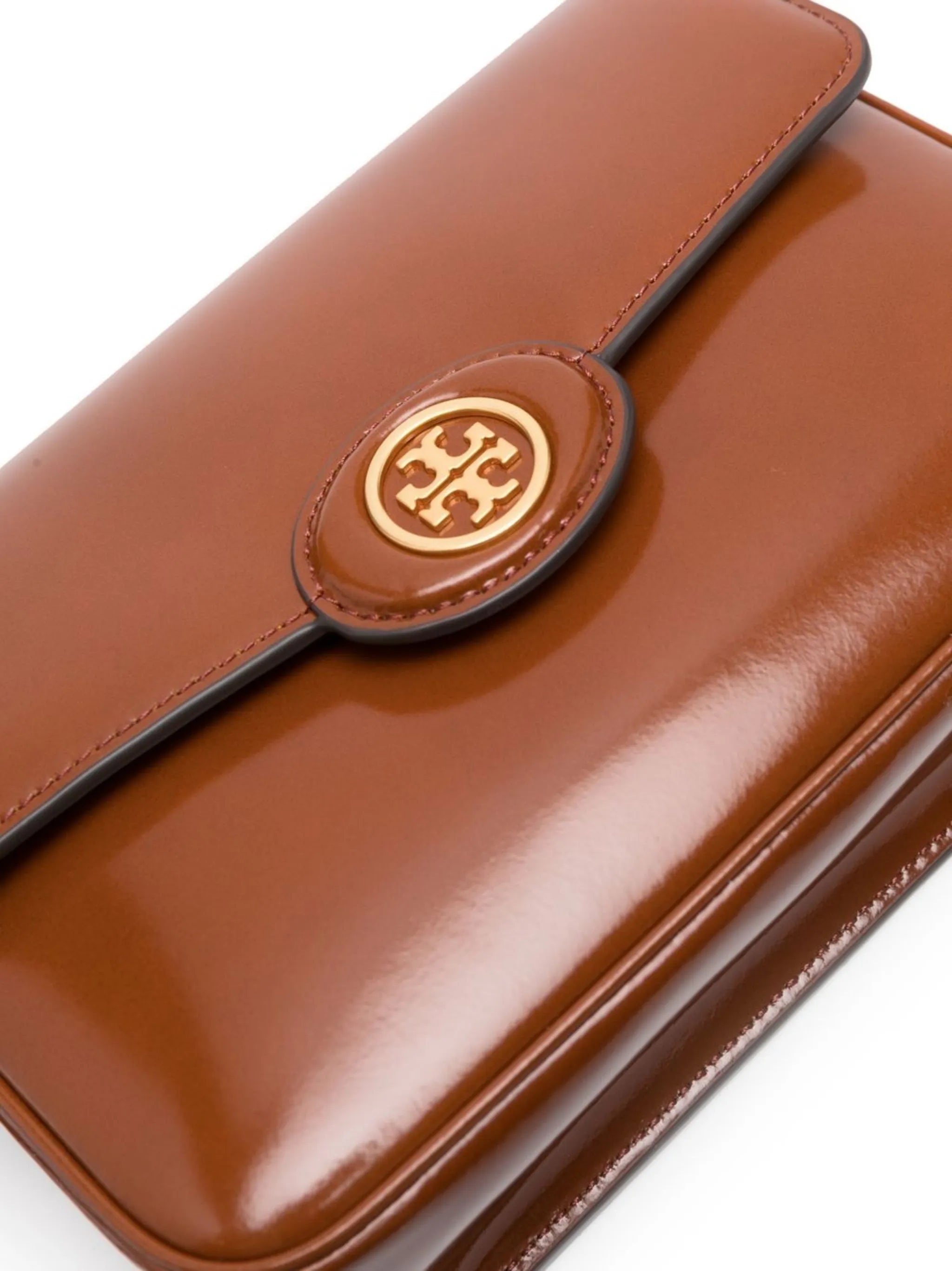 logo-plaque crossbody bag