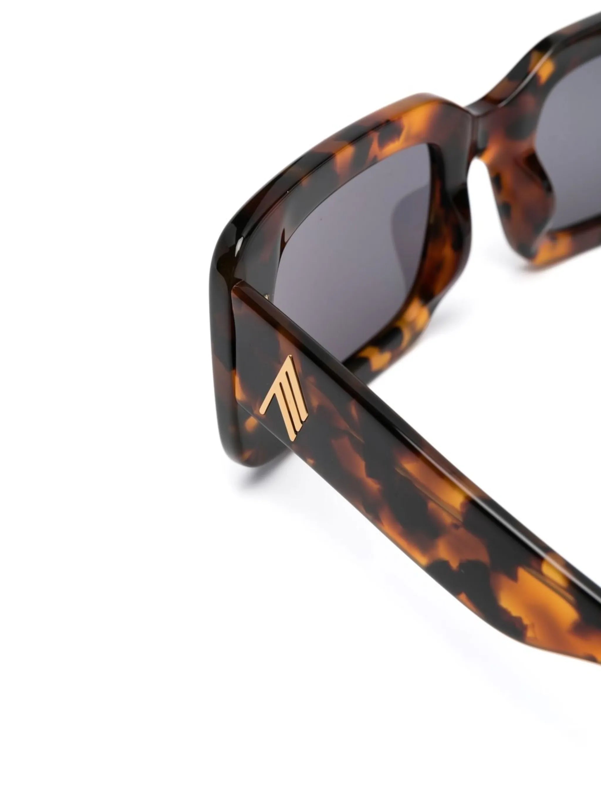 x The Attico tortoiseshell-effect sunglasses