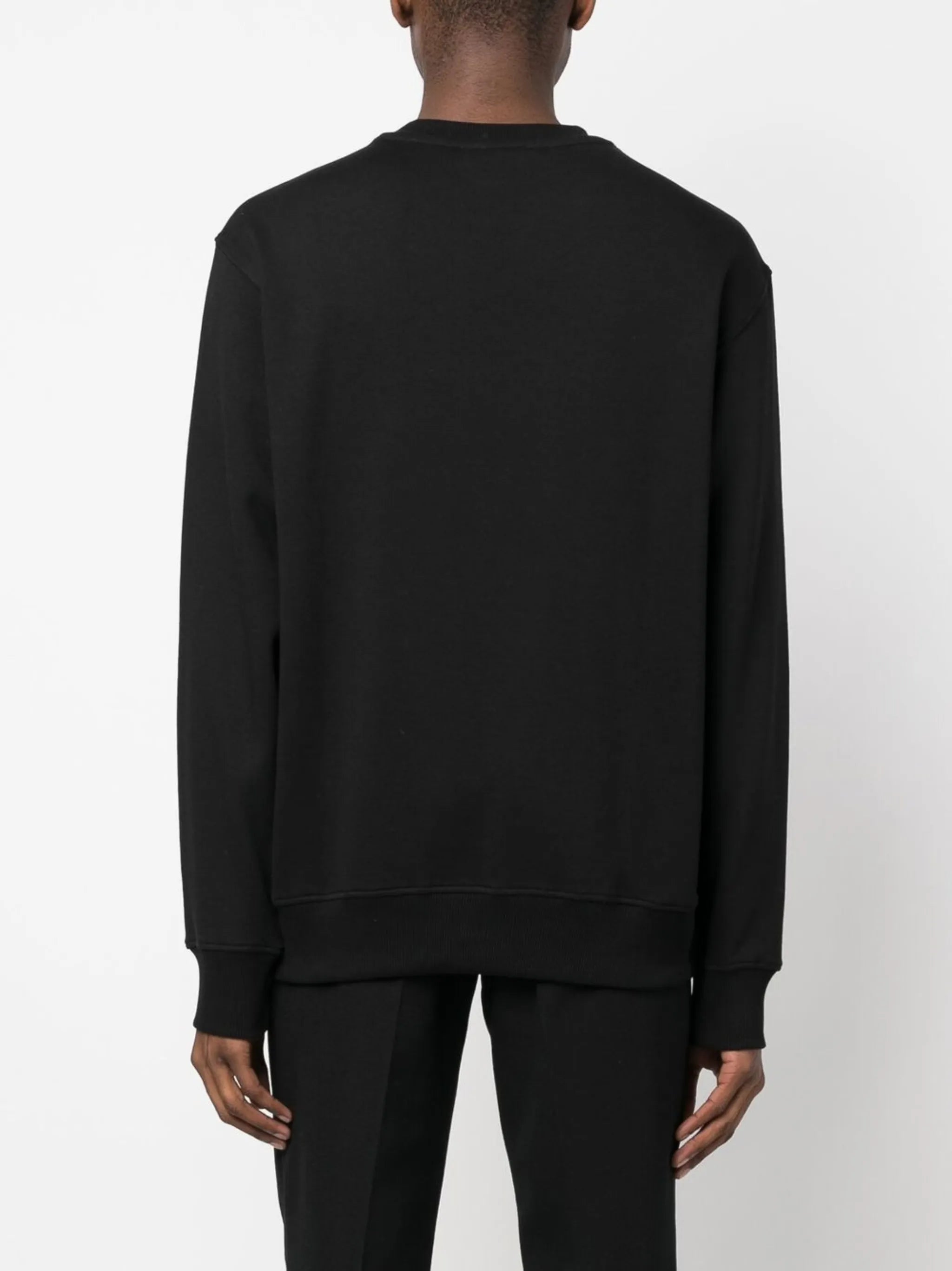 logo-print crew neck sweatshirt