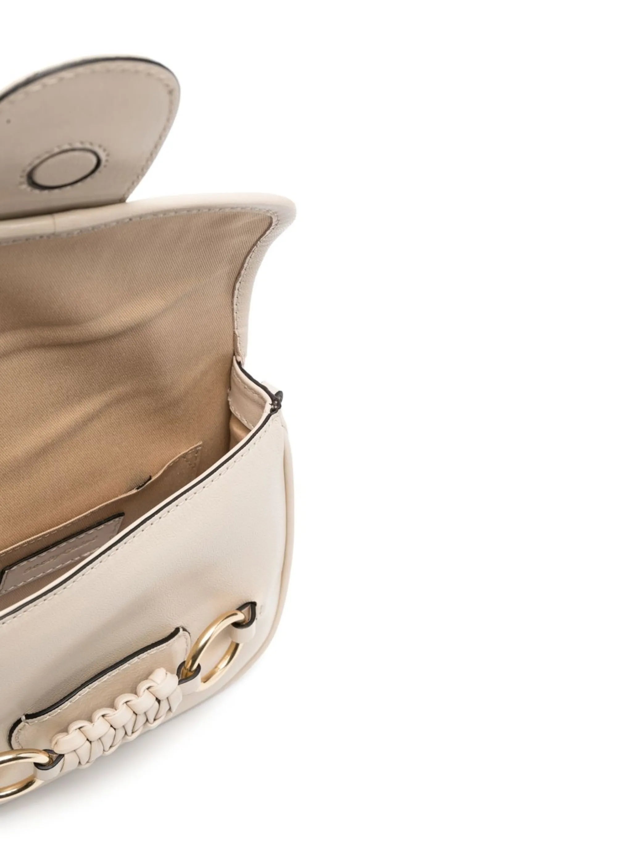 Saddie leather shoulder bag