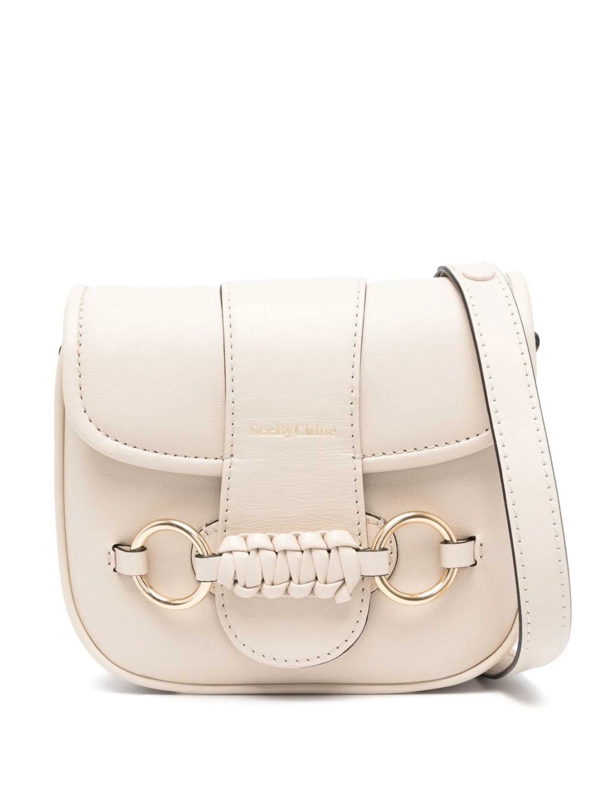 Saddie leather shoulder bag