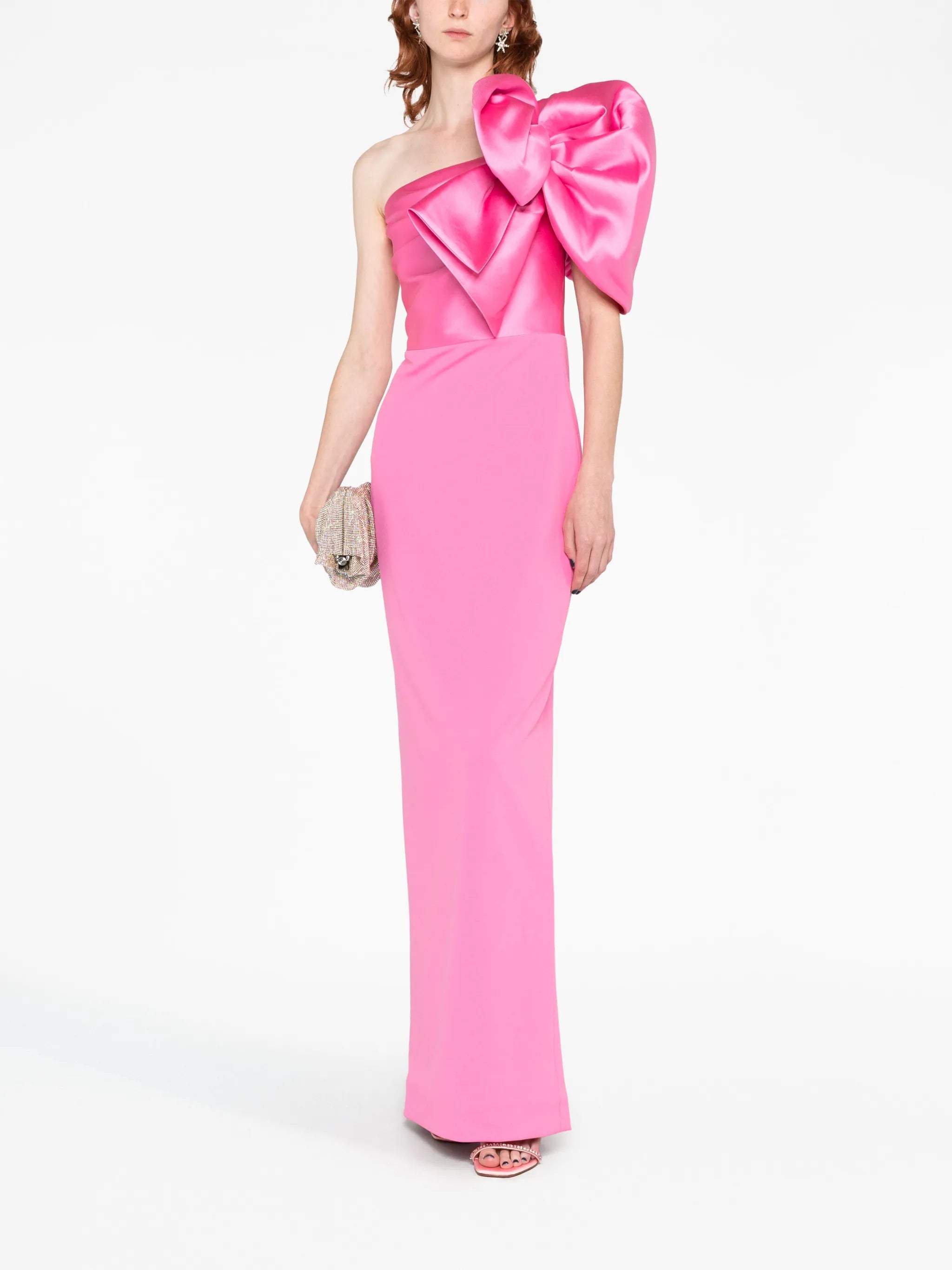 Selia one-shoulder maxi dress