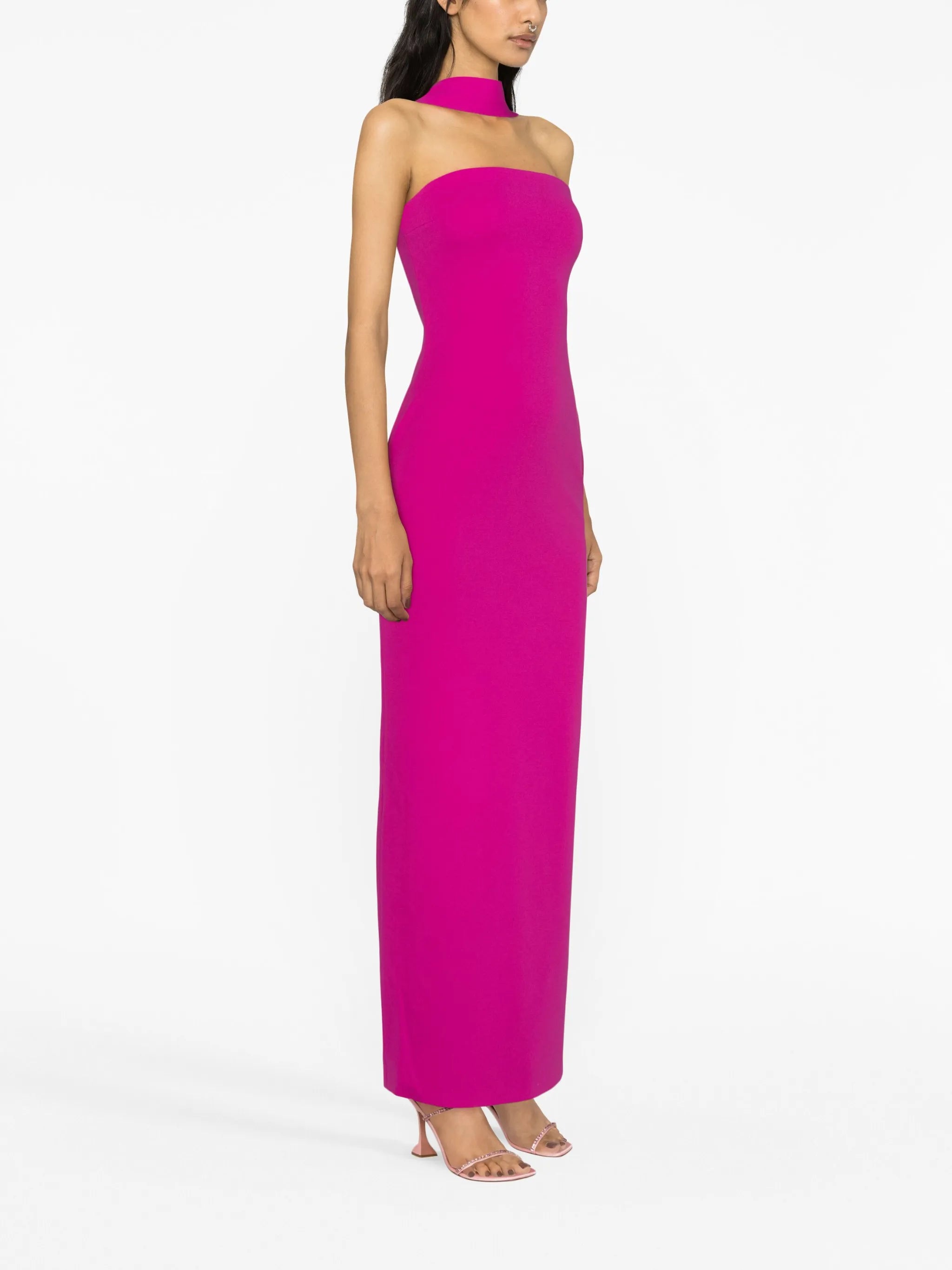 The Amari crêpe maxi dress