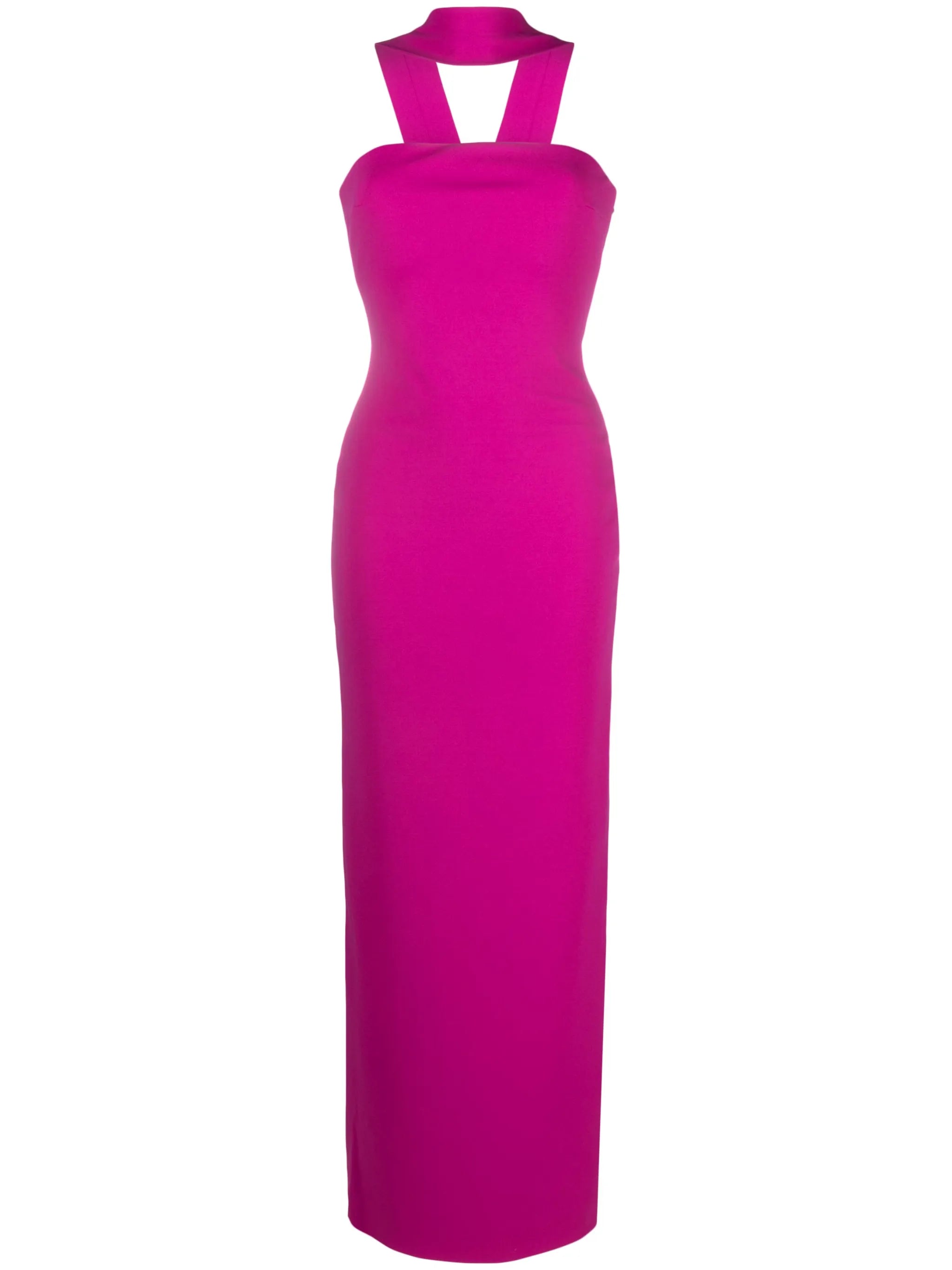 The Amari crêpe maxi dress