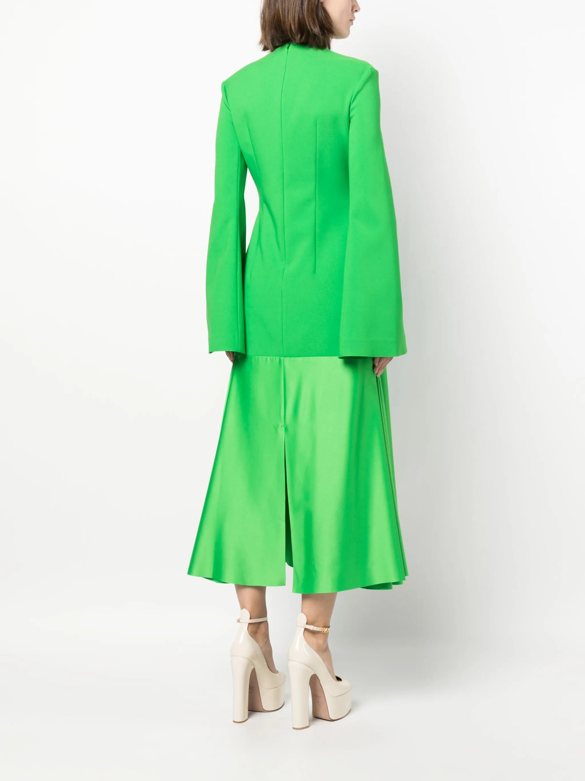 Gaia flared midi dress
