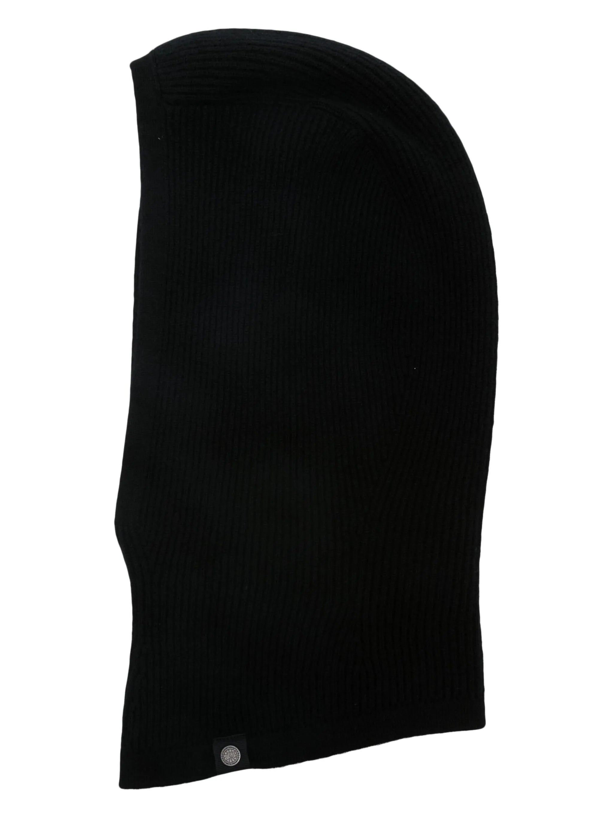 ribbed-knit cashmere balaclava