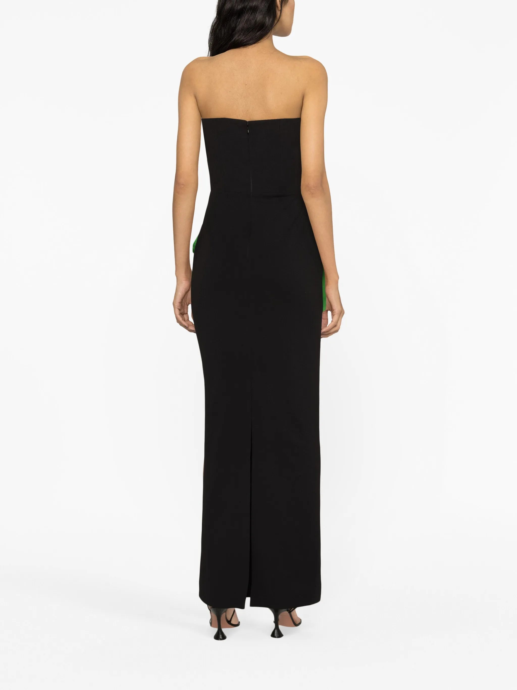 Zuri panelled maxi dress