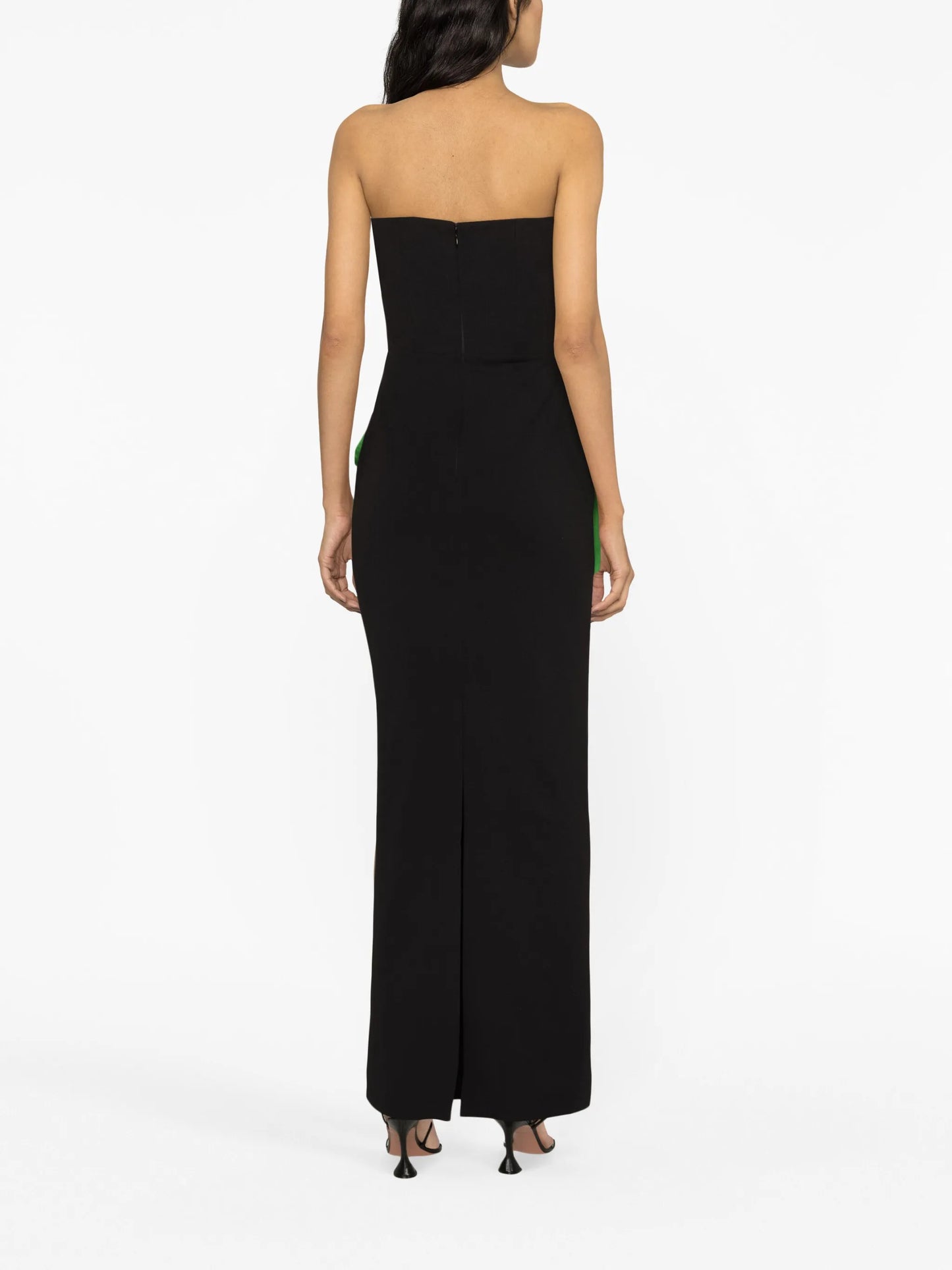 Zuri panelled maxi dress
