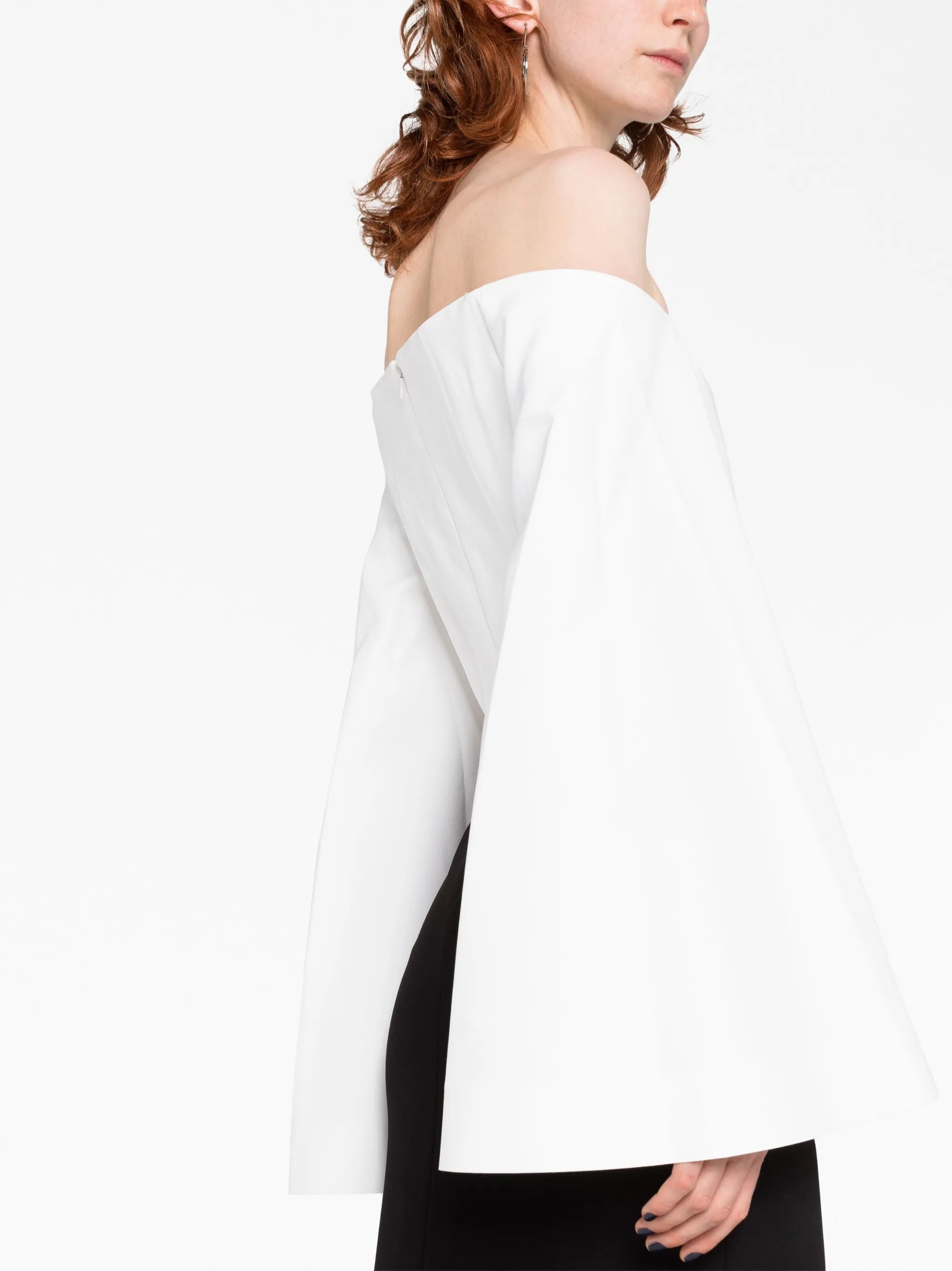 Eliana wide-sleeve maxi dress