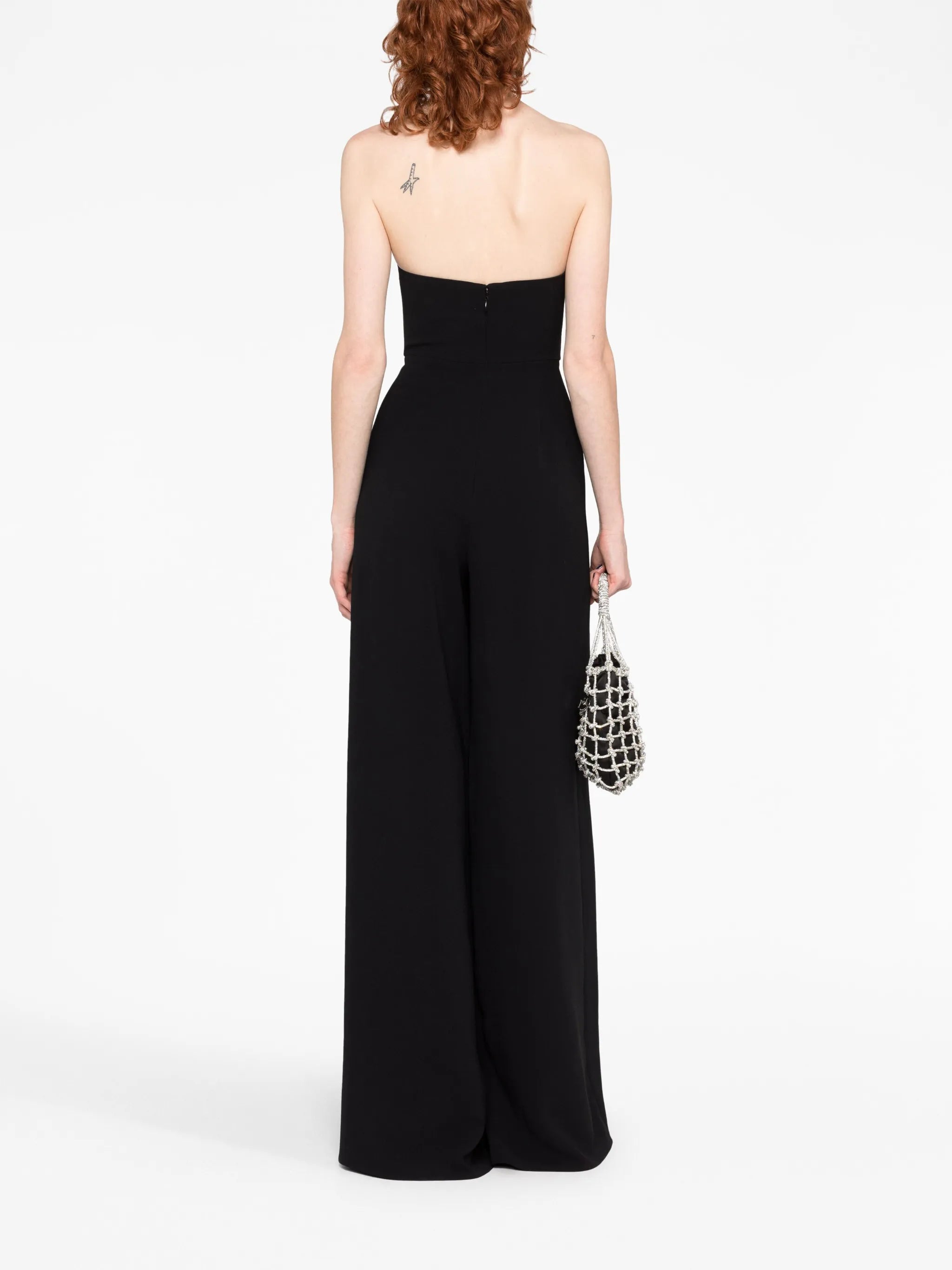 The Anelli wide-leg crêpe jumpsuit