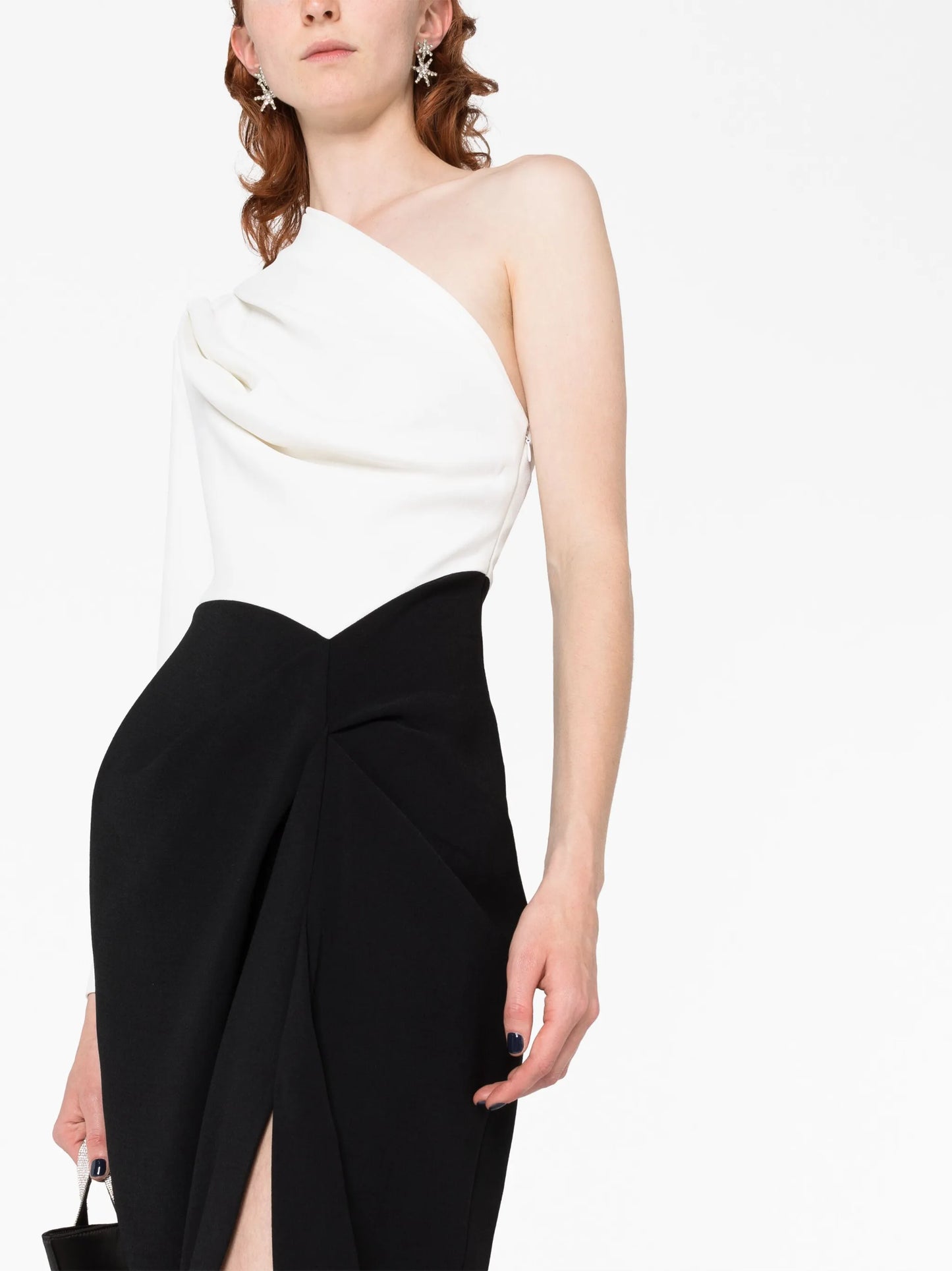 Lily one-shoulder maxi dress