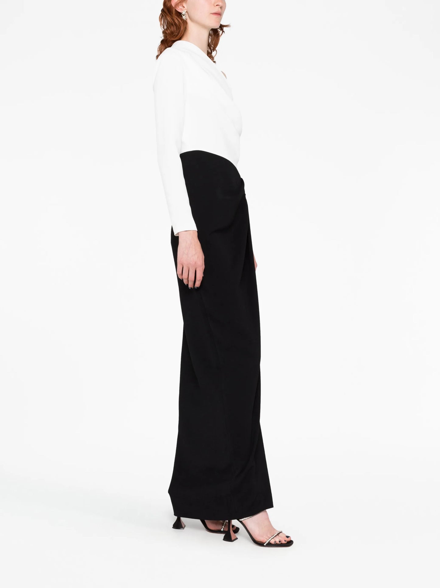 Lily one-shoulder maxi dress
