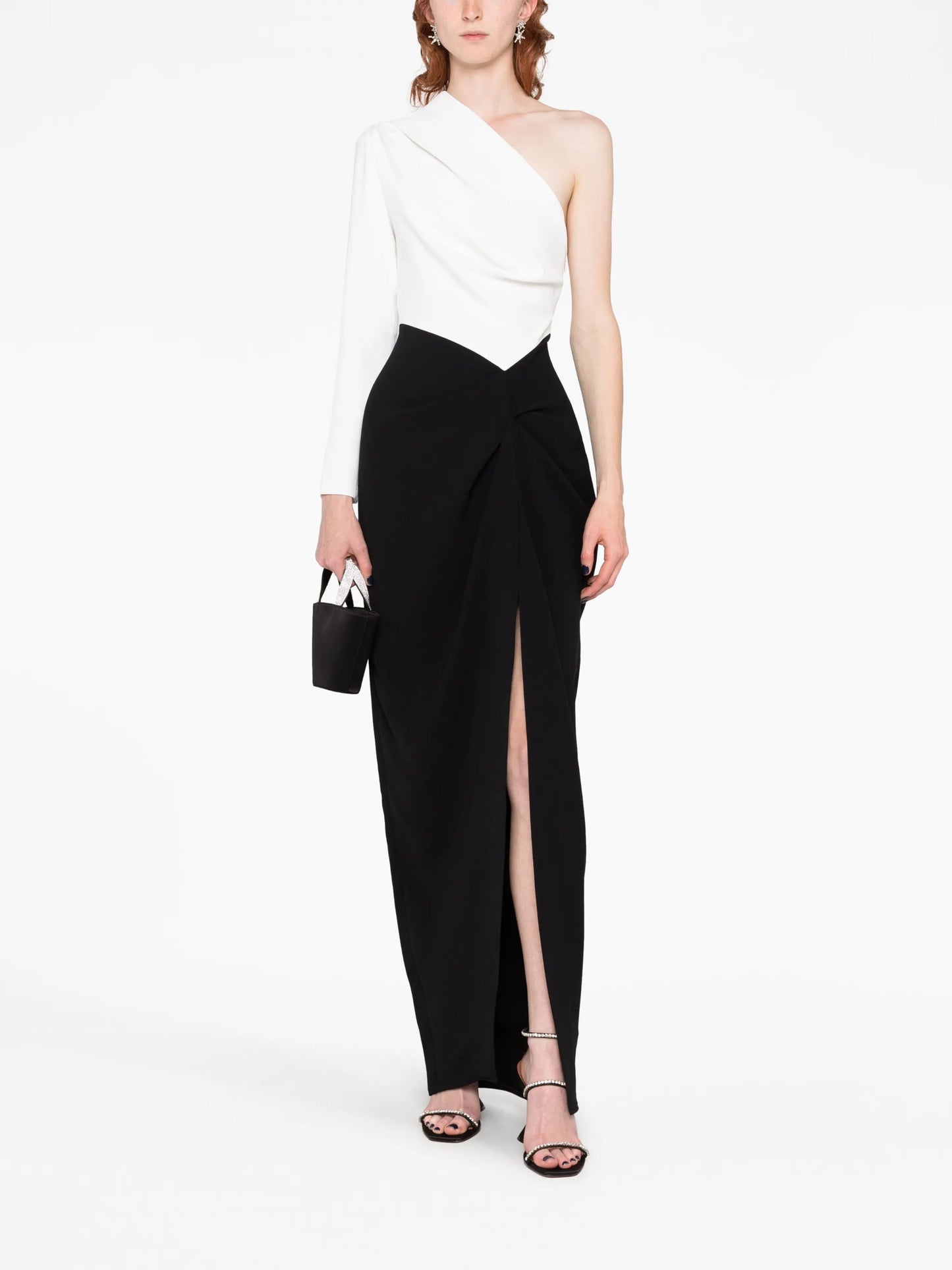 Lily one-shoulder maxi dress