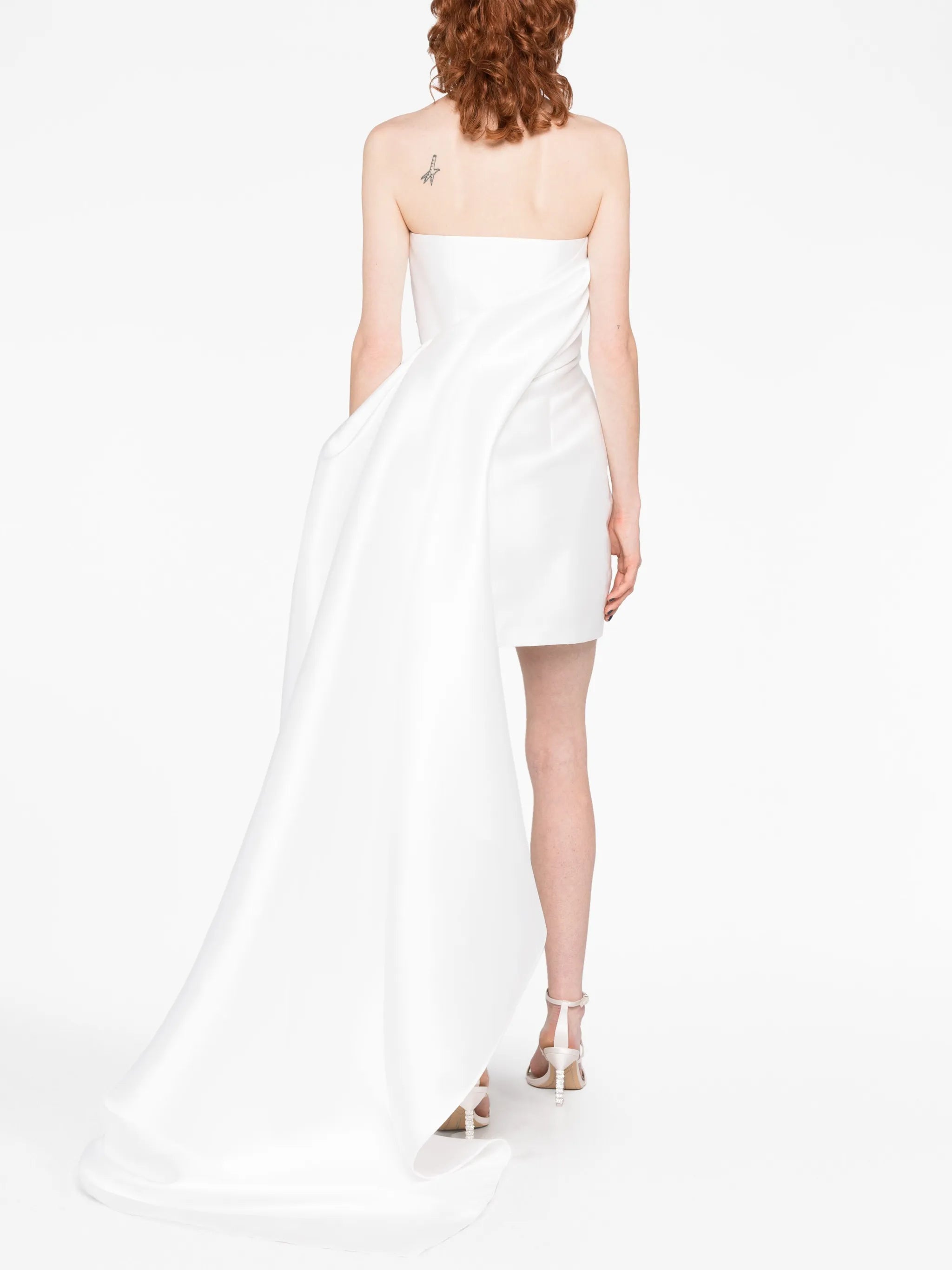 The Meyer draped minidress