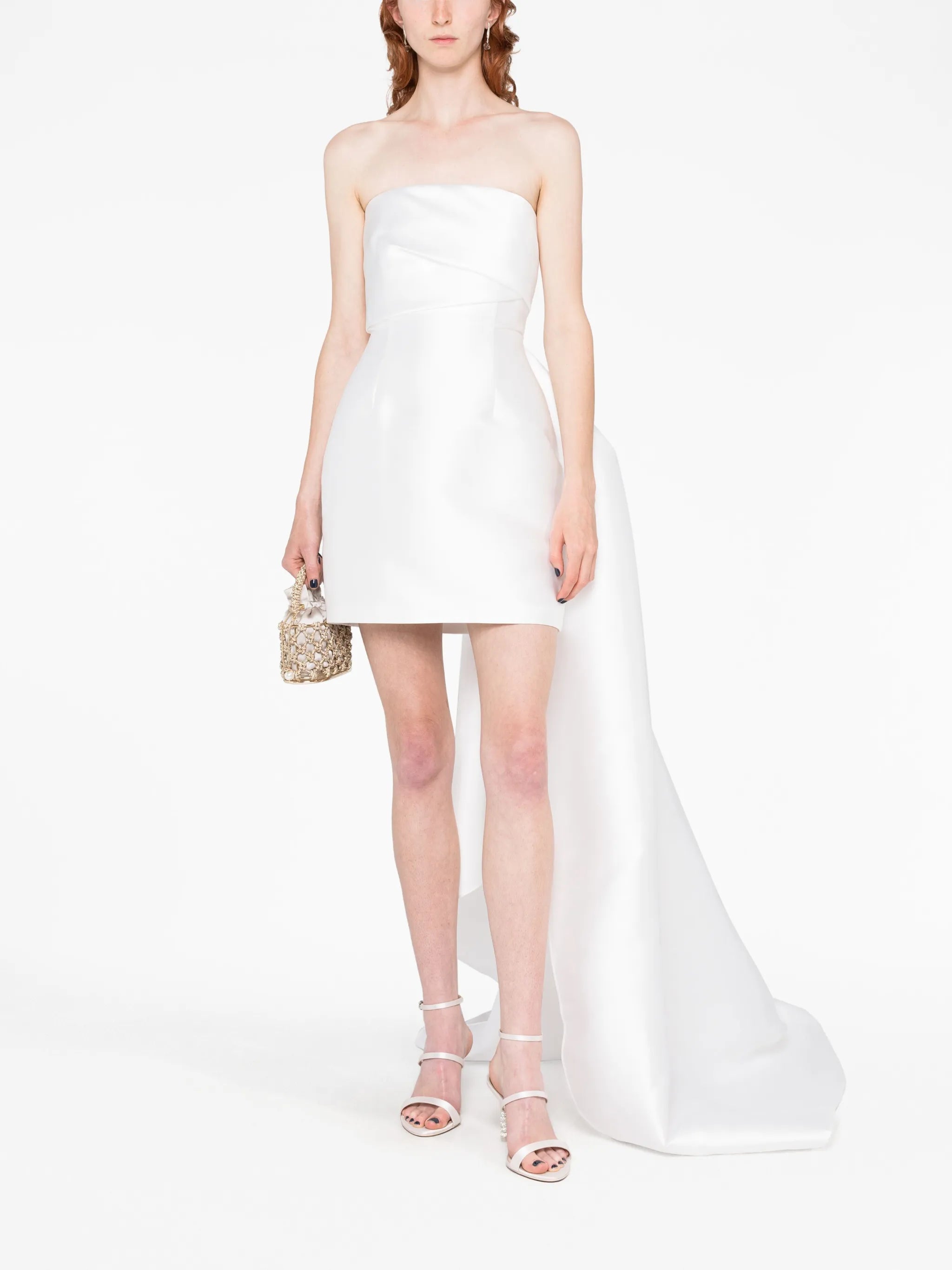 The Meyer draped minidress