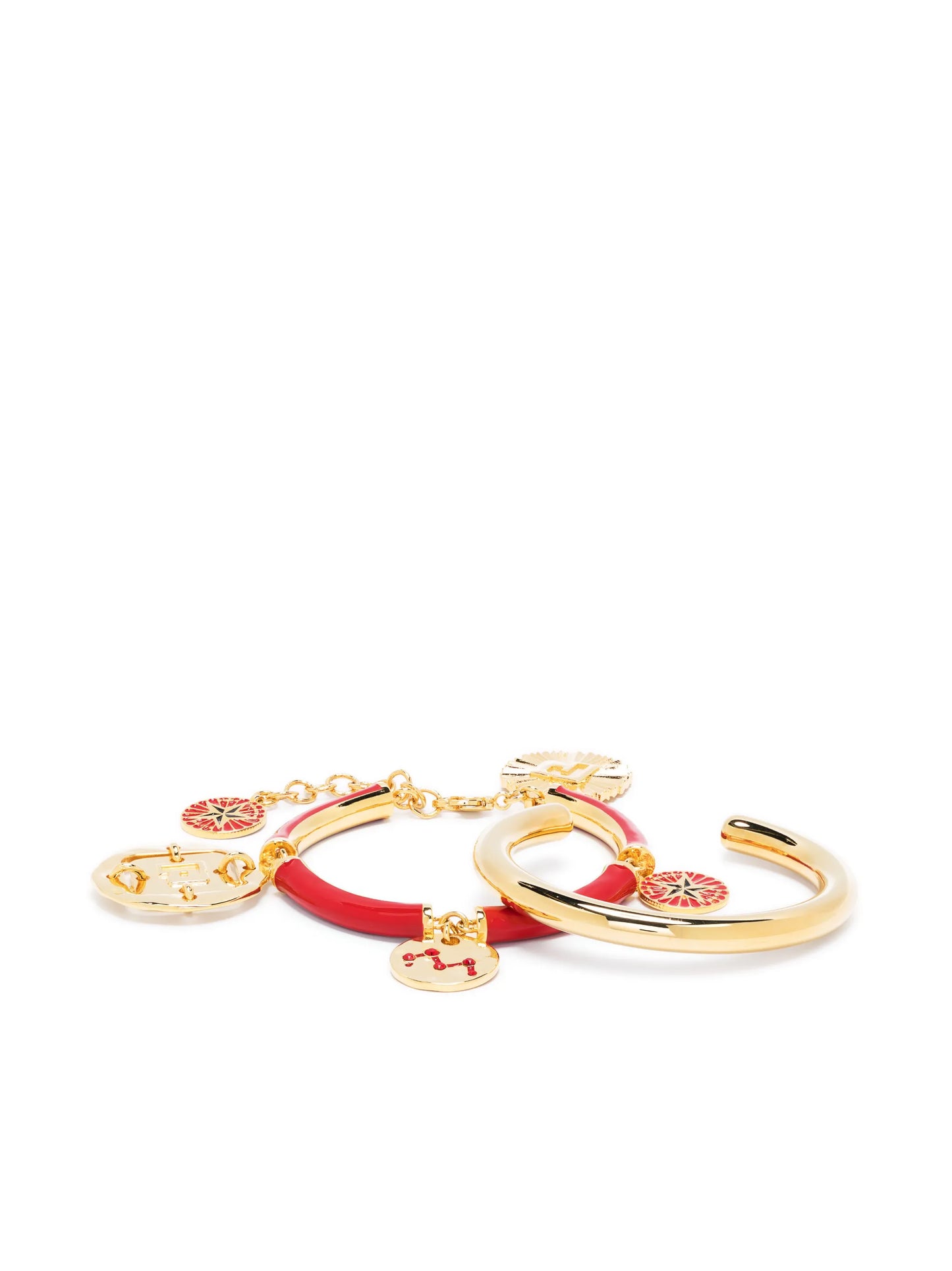 charm bangle bracelet set