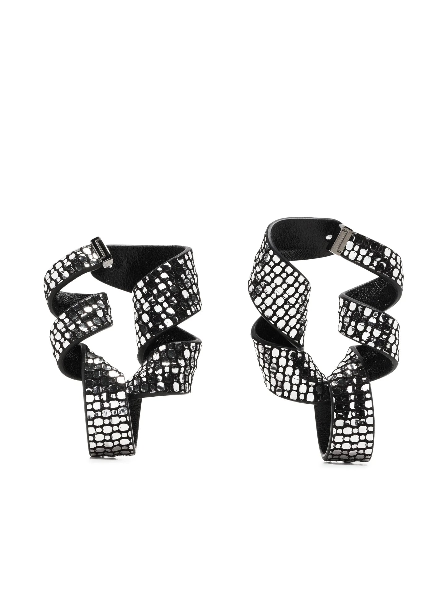 Nastro Snake twist earrings