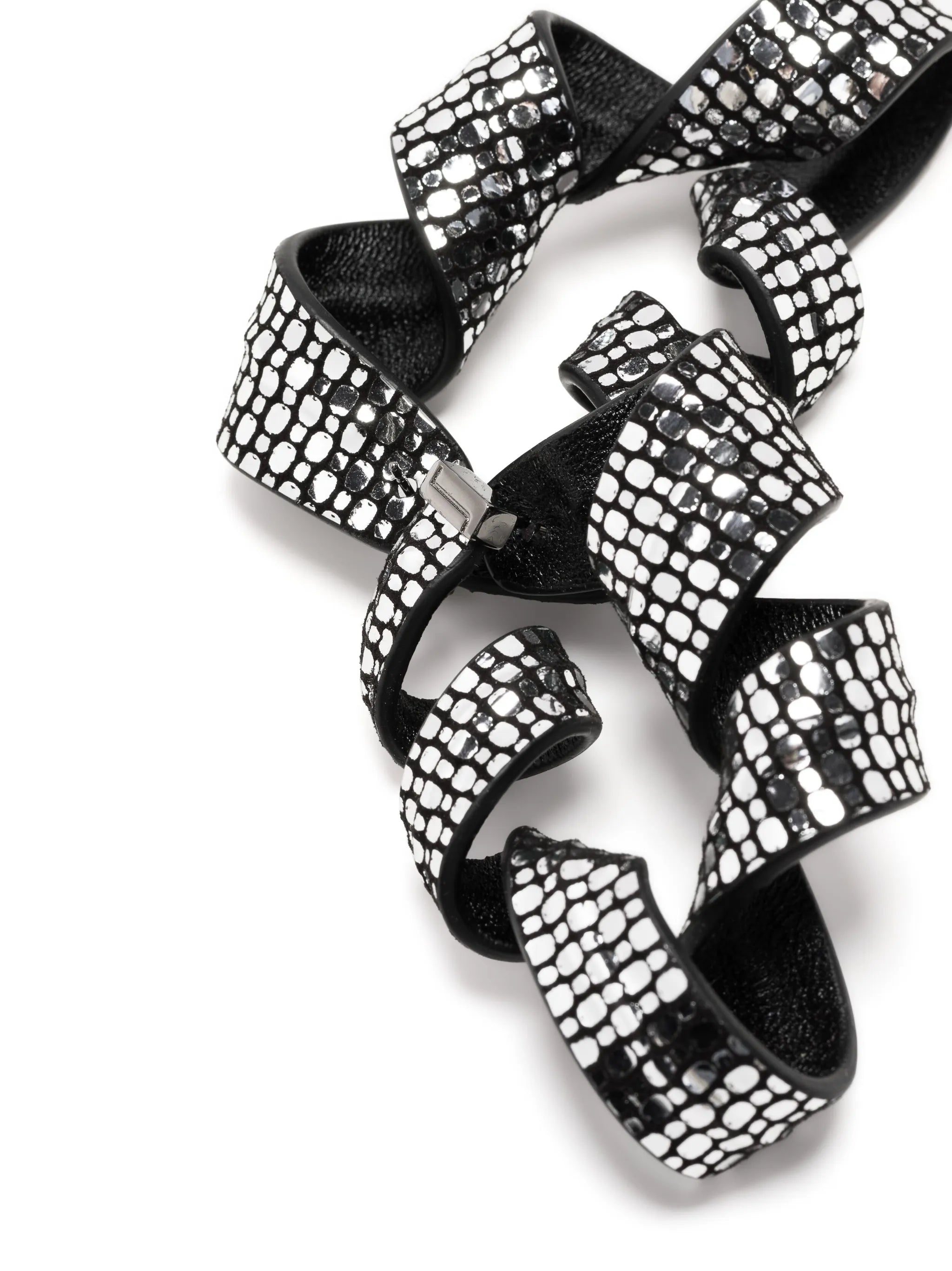 Nastro Snake twist earrings
