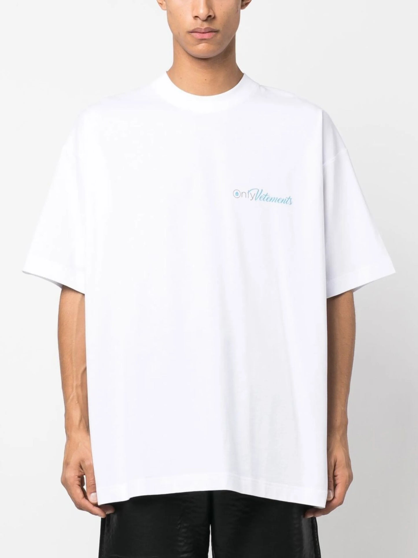 logo print short-sleeve T-shirt