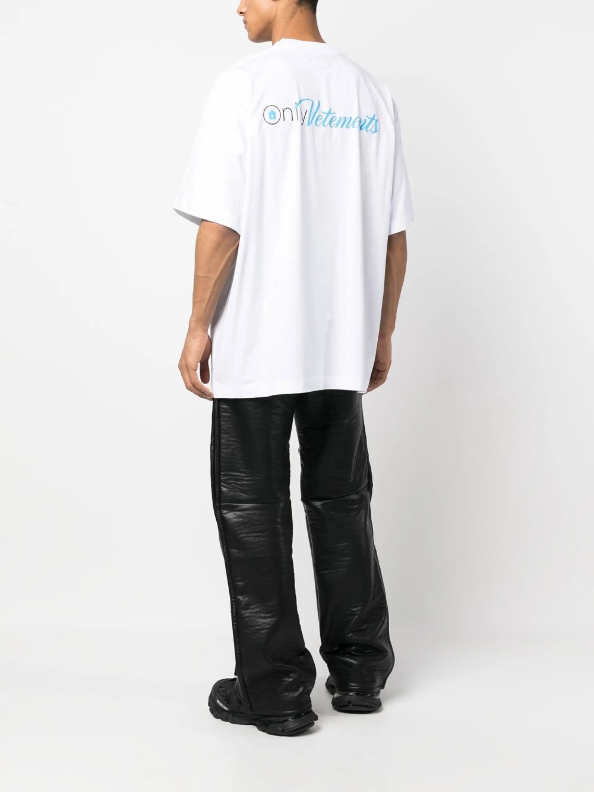 logo print short-sleeve T-shirt