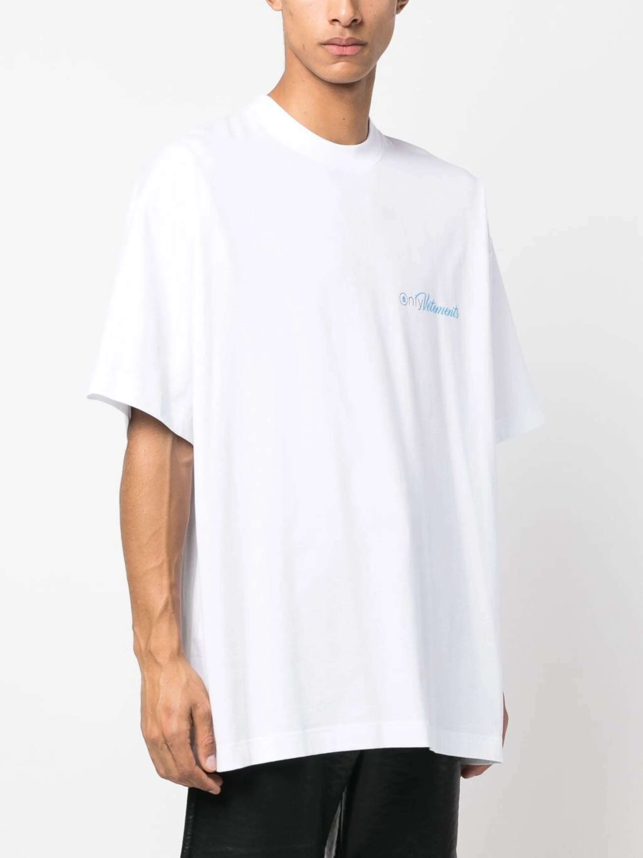 logo print short-sleeve T-shirt