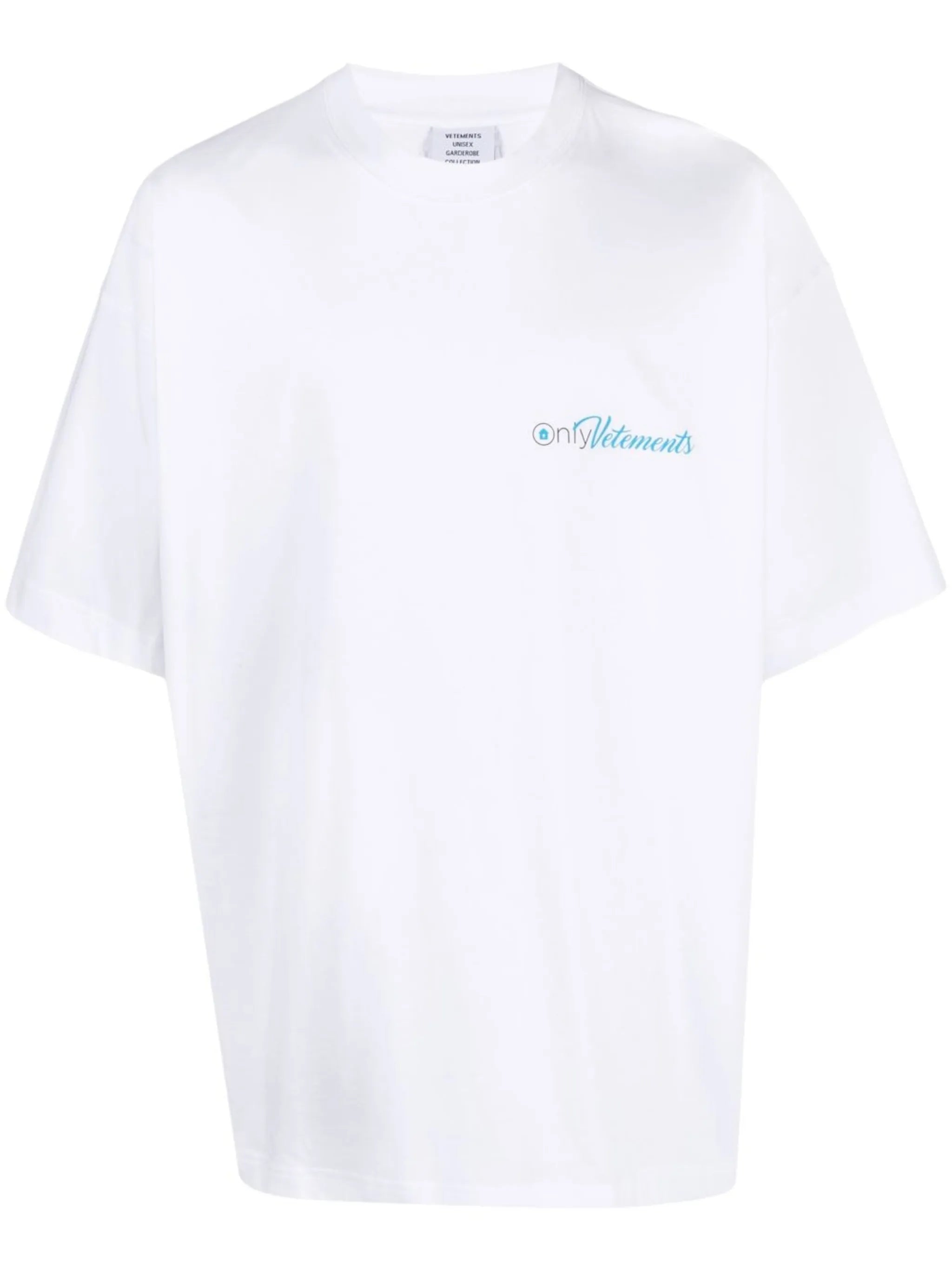logo print short-sleeve T-shirt