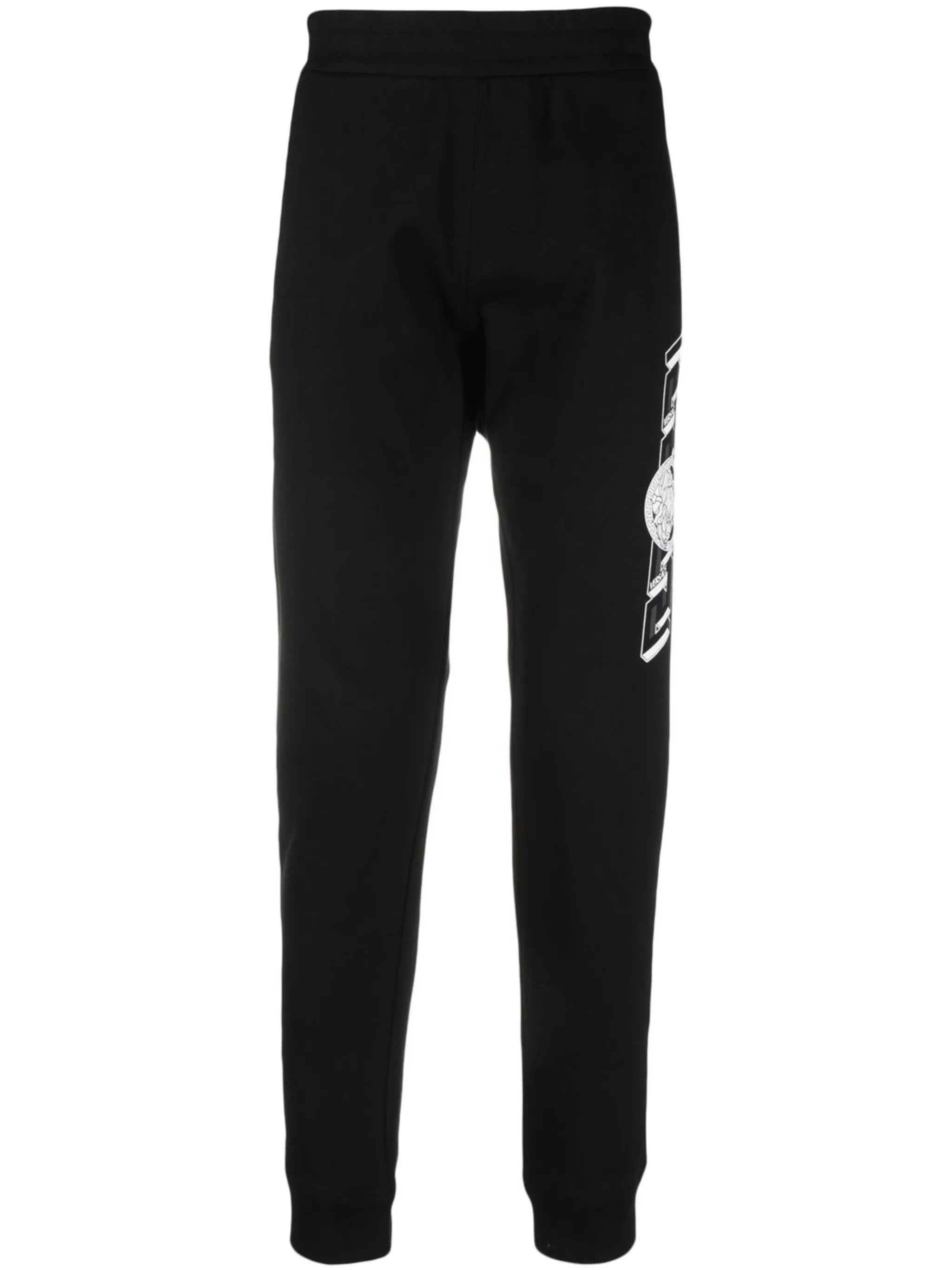 Medusa-print tapered sweatpants