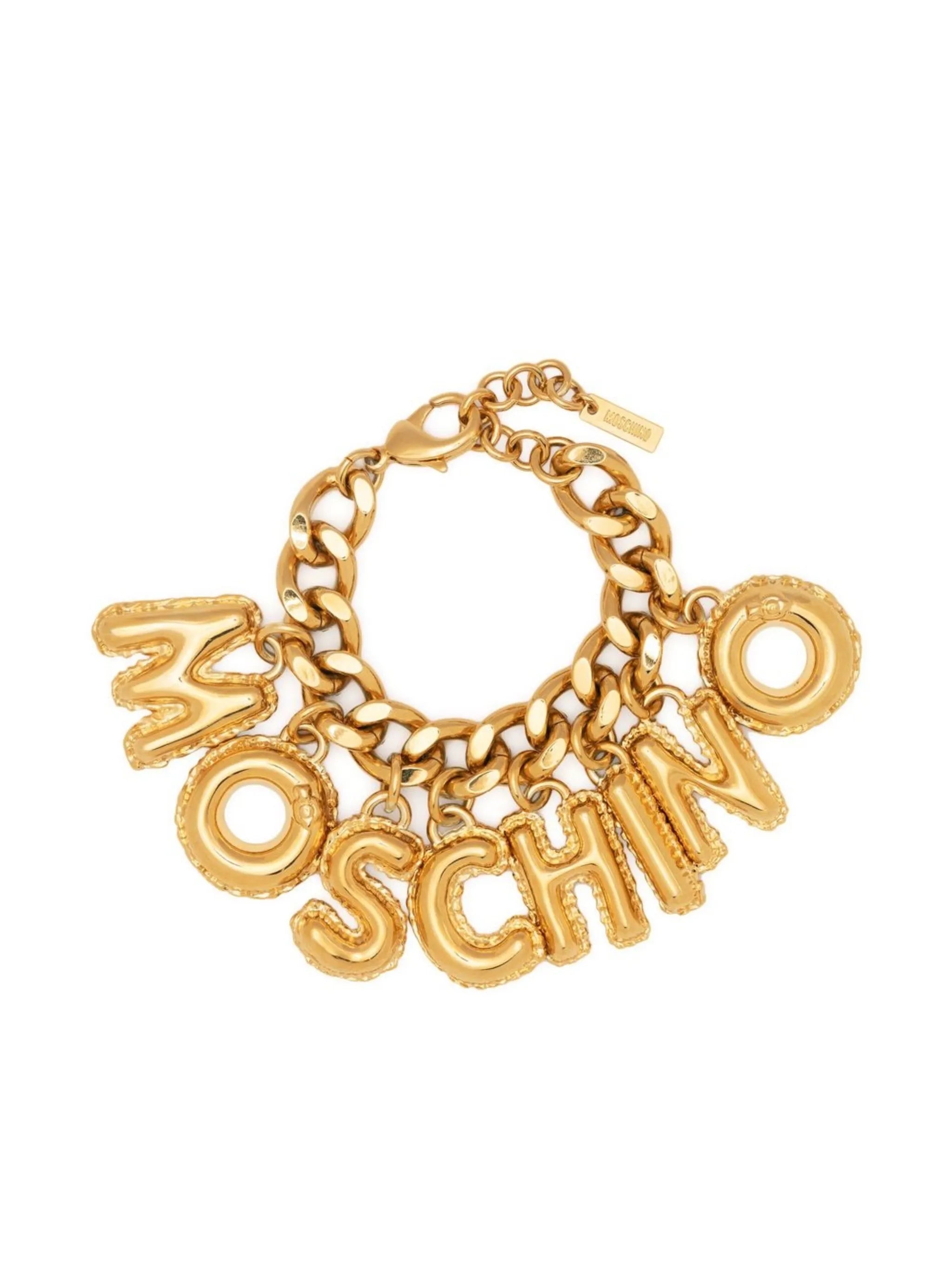 balloon-effect logo bracelet