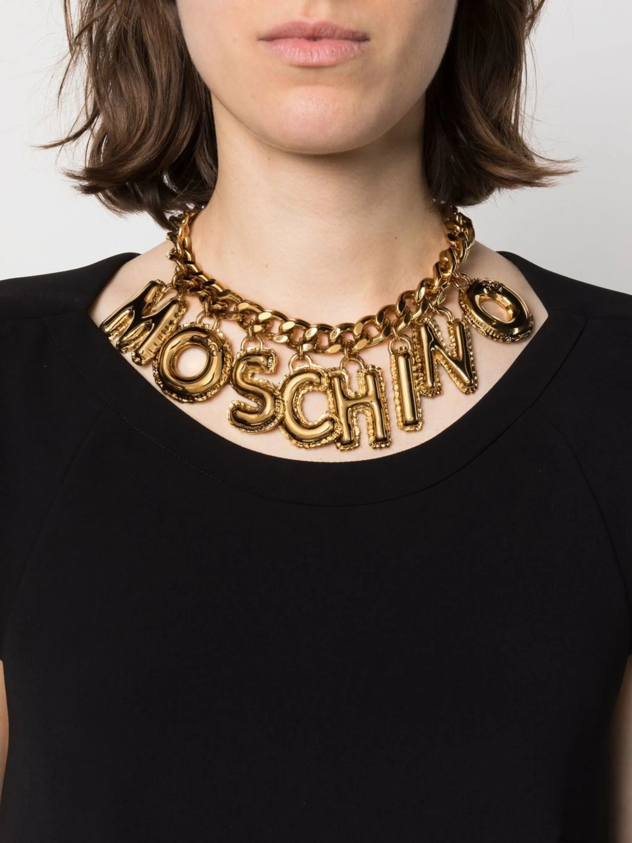 letter charms chain necklace