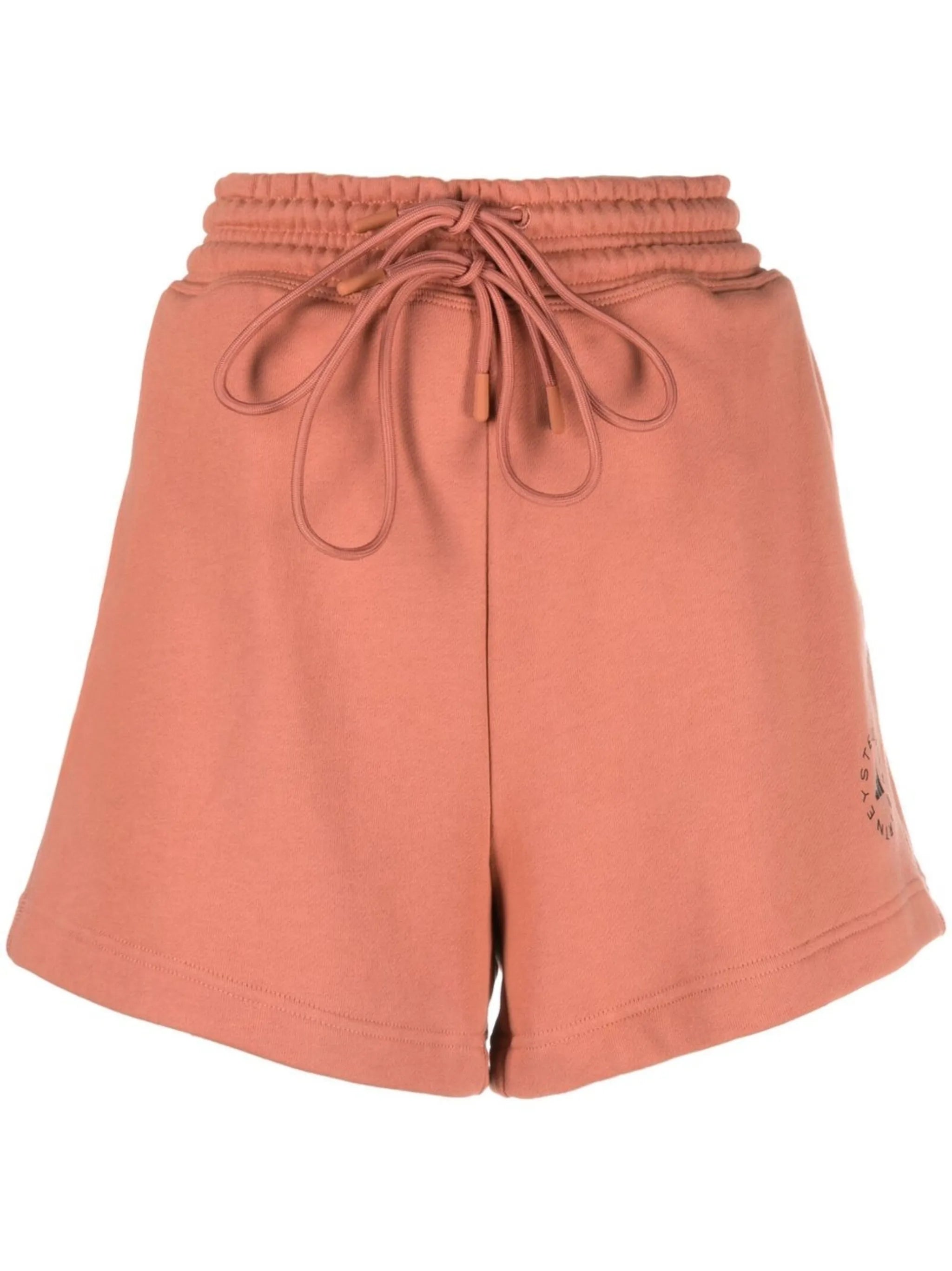 logo-print shorts