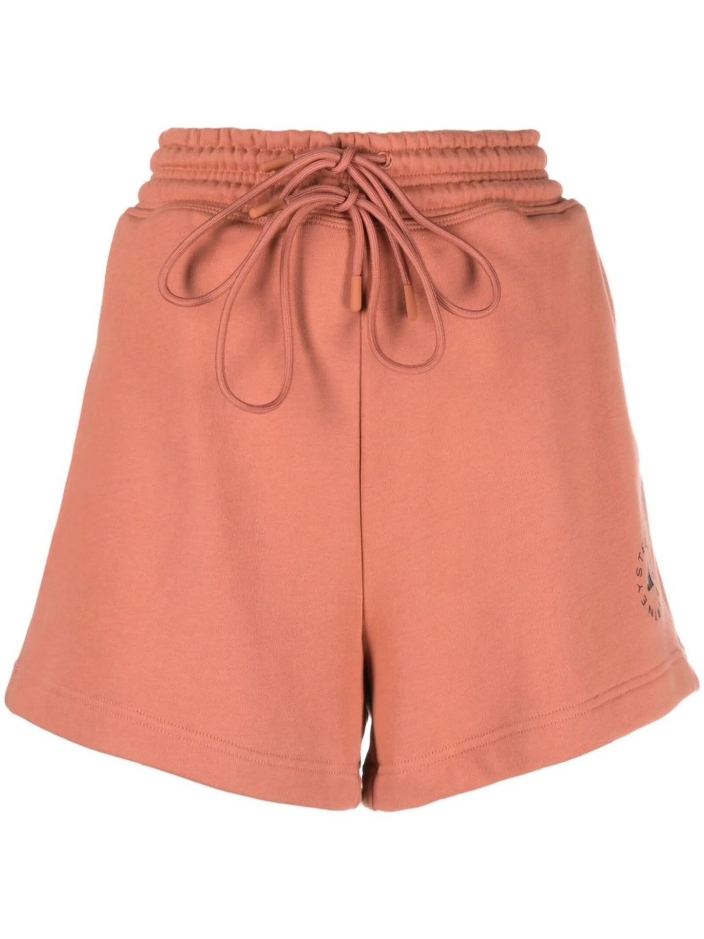 logo-print shorts