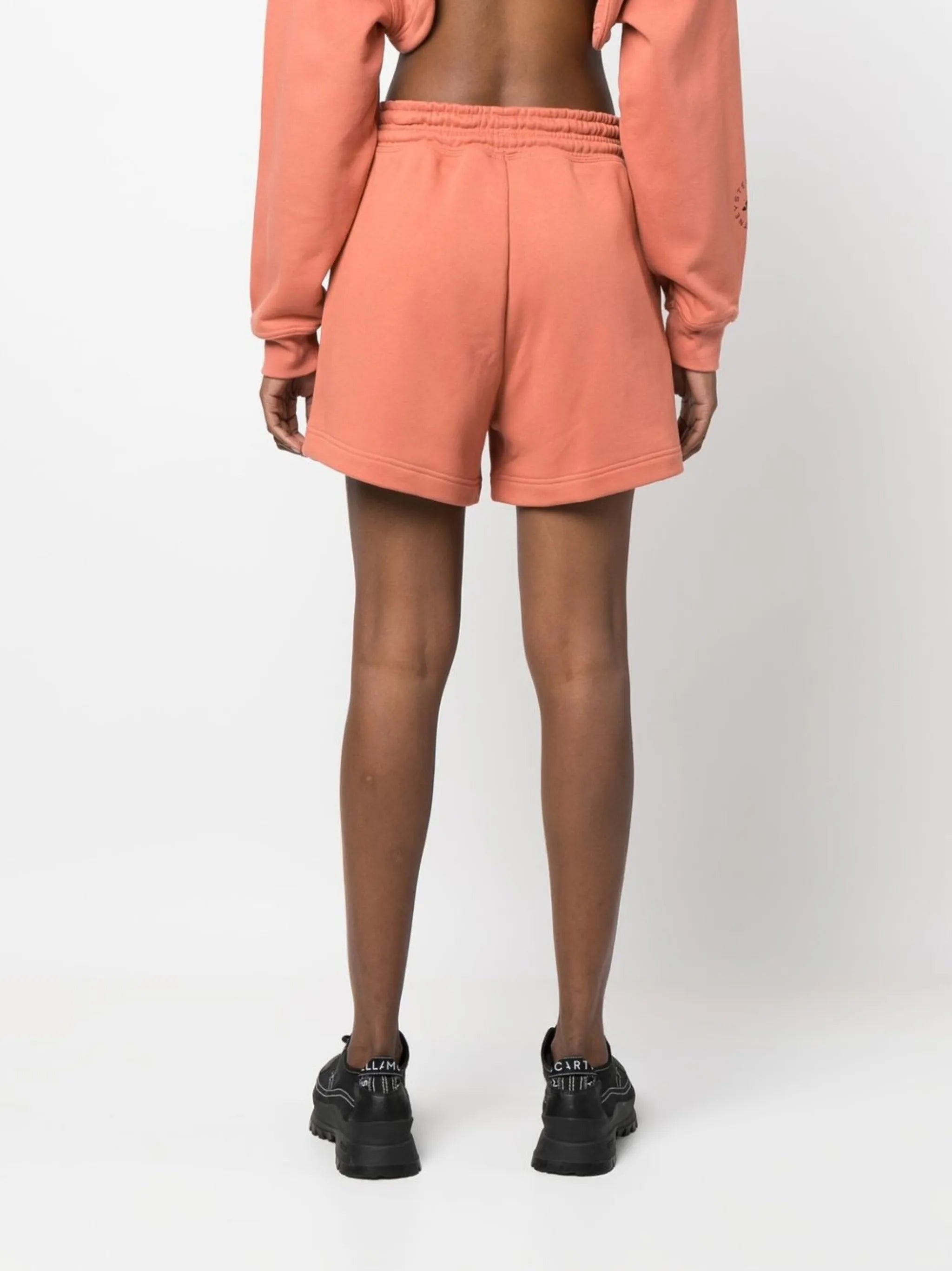 logo-print shorts