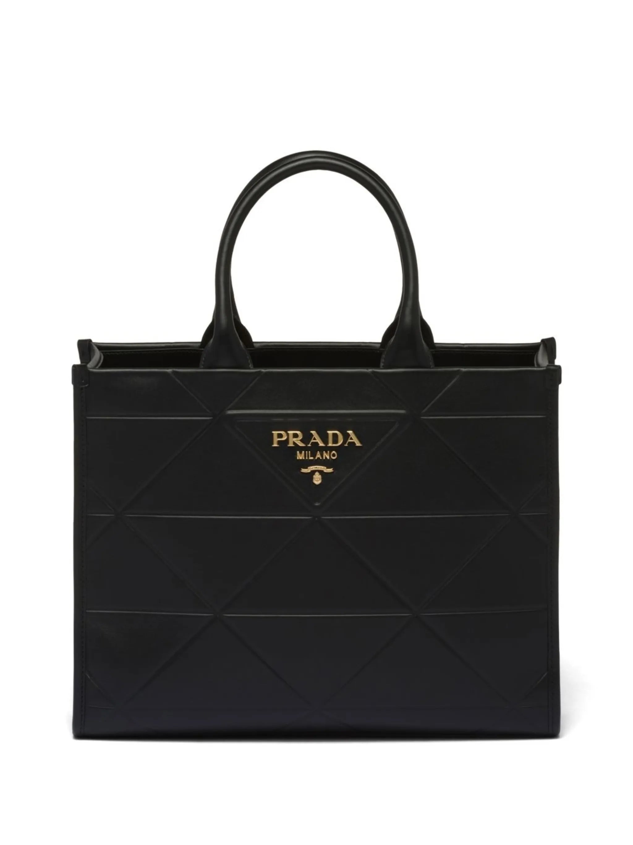 medium Symbole leather tote bag