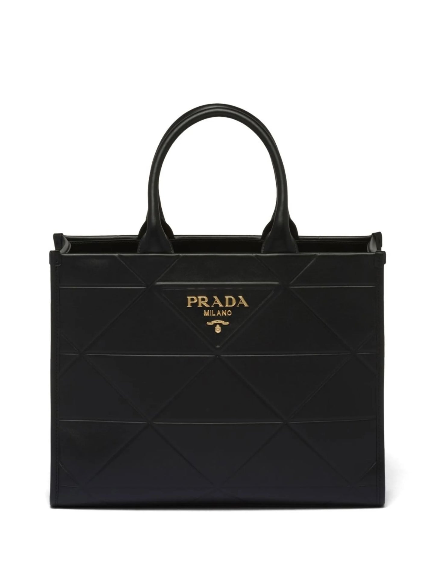 medium Symbole leather tote bag